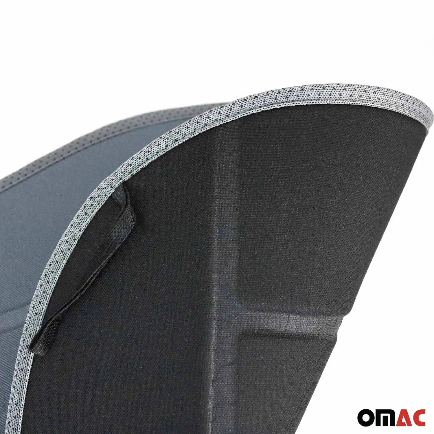 Mazda Car Seat Protector Cushion Cover Mat Pad Gray Gray 2 Pcs - Image 6