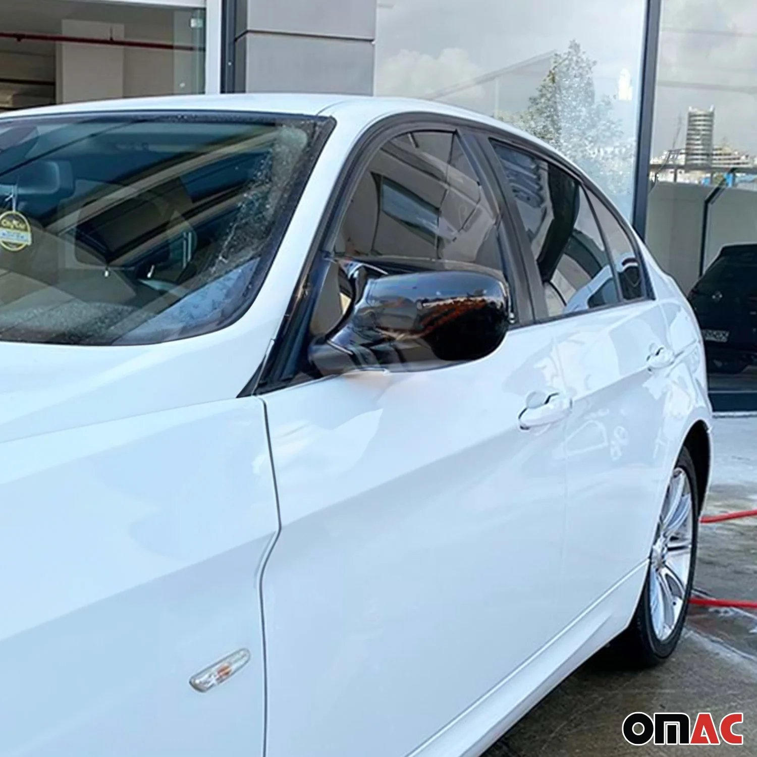2009-2012 BMW 3 Series E90 E91 E92 E93 FL Side Mirror Cover Caps - Image 2
