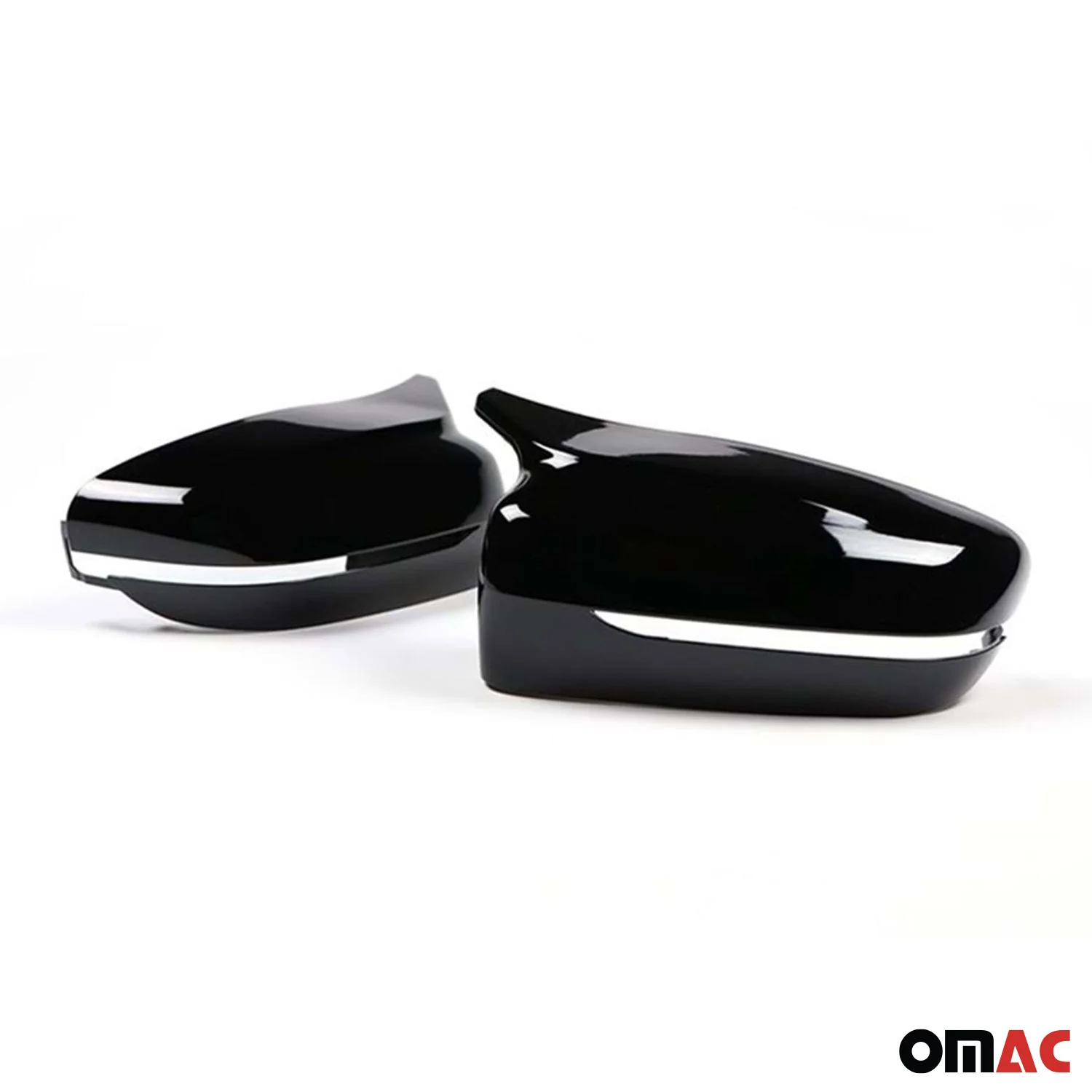 2019-2024 BMW 3 G20 4 G22 5 G30 Side Mirror cover caps Gloss Black - Image 7