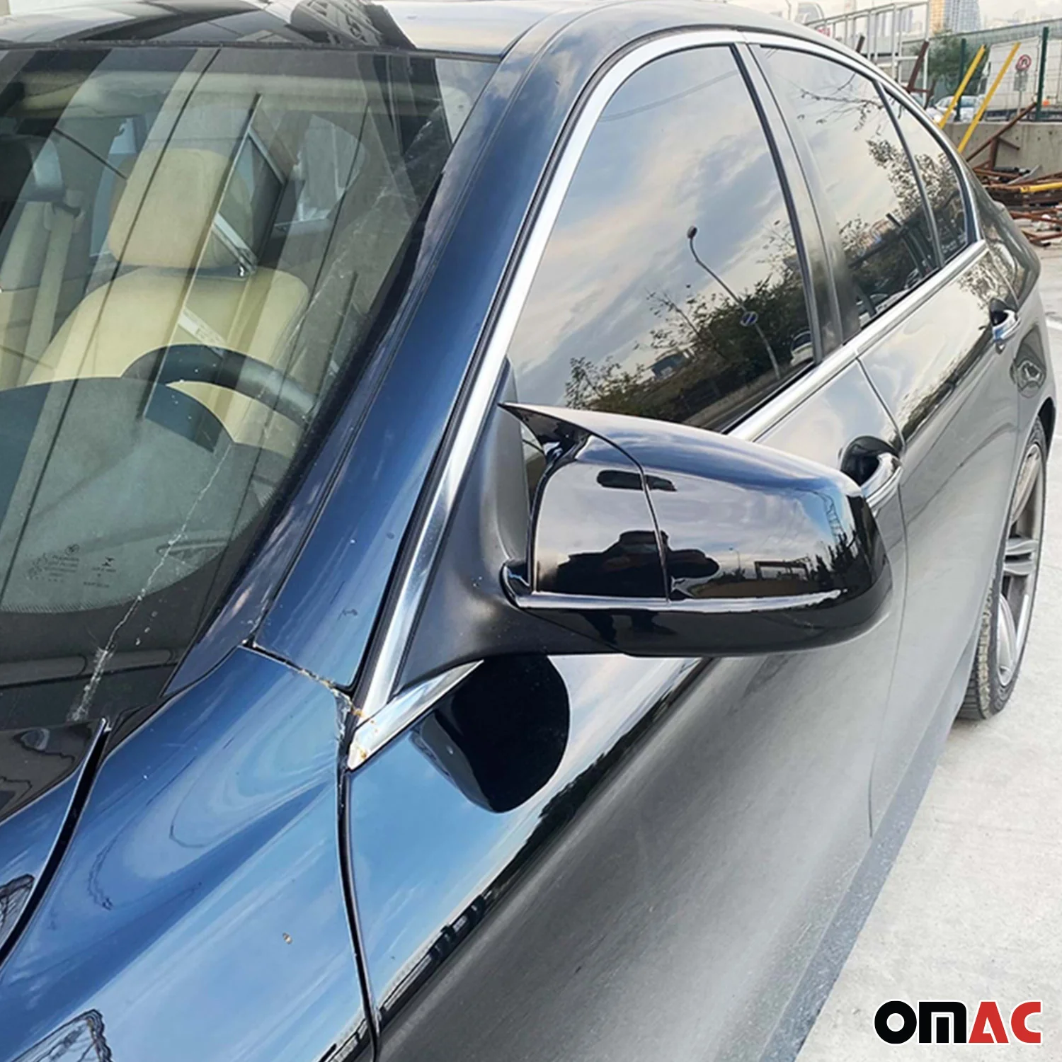 2011-2013 BMW 5 Series F10 F11 F18 F07 Side Mirror Cover Caps - Image 2