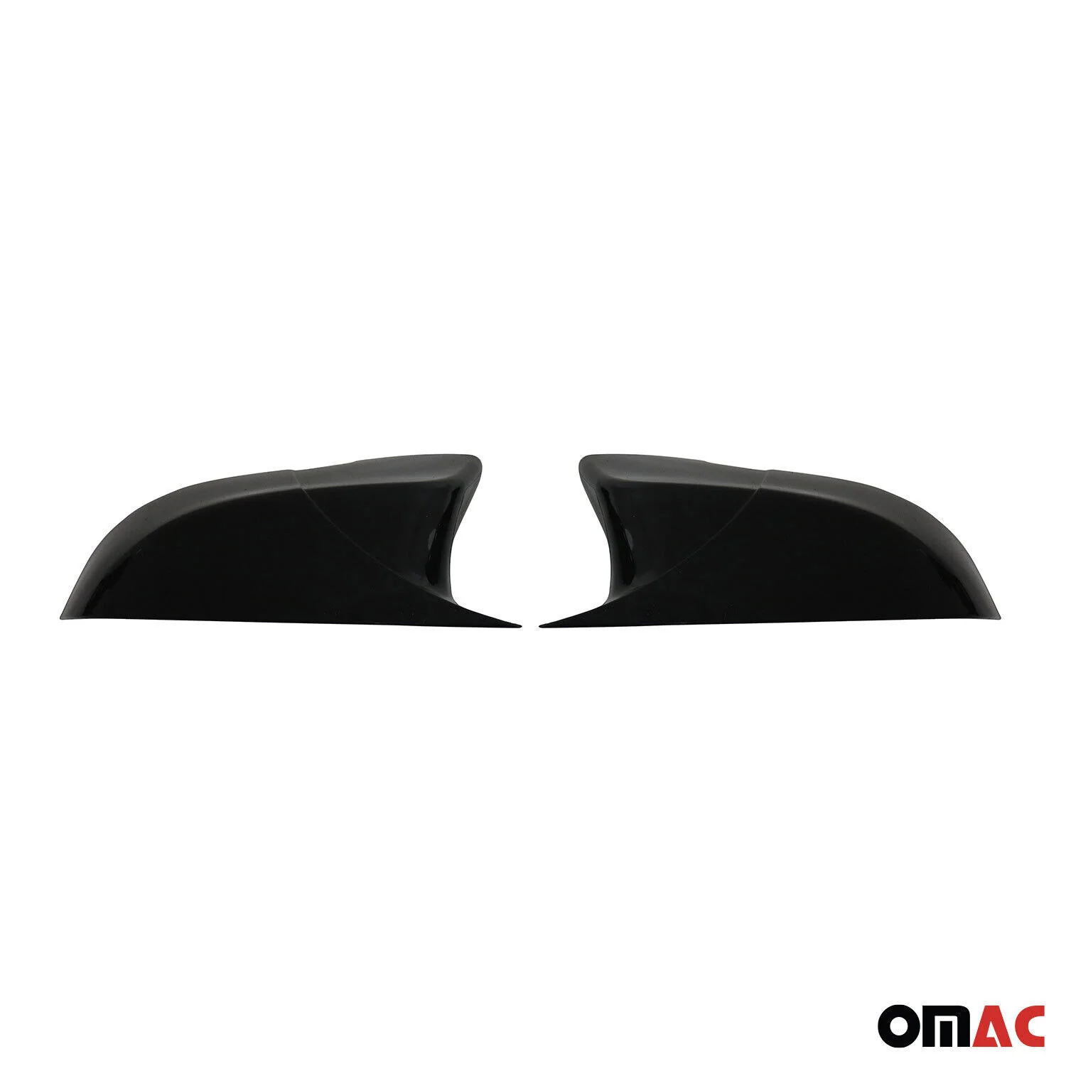 2014-2018 BMW 5 Series F10 F11 F18 2014-2018 FL Side Mirror Cover ABS Black Gloss 2Pcs - Image 9