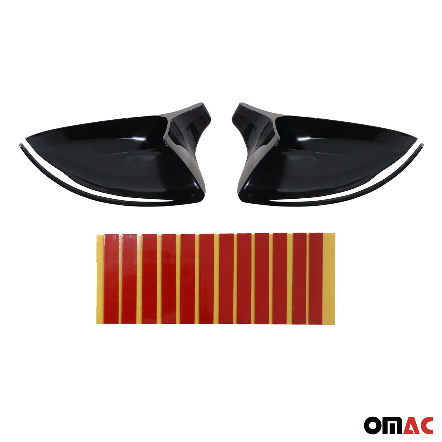 Mercedes W213 W205 AMG GT C190 GLA GLB GLC Mirror Cover Caps Gloss Black - Image 5