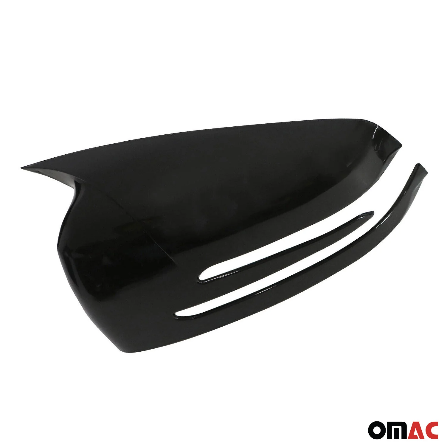 Mercedes W176 W246 C204 X204 X156 W212 Black Glossy Wing Mirror Cover Caps - Image 6