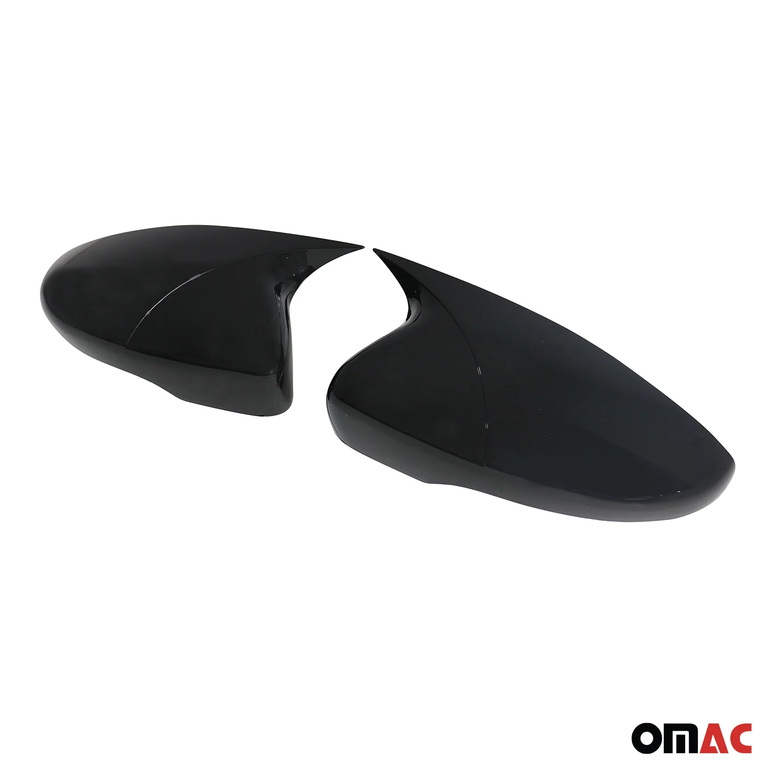 2012-2016 VW EOS Side Mirror Cover Caps Piano Black 2 Pcs - Image 7