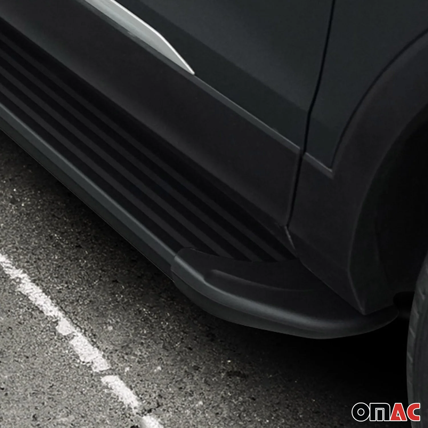 2017-2022 Nissan Rogue Sport Running Boards Side Steps Black - Image 5