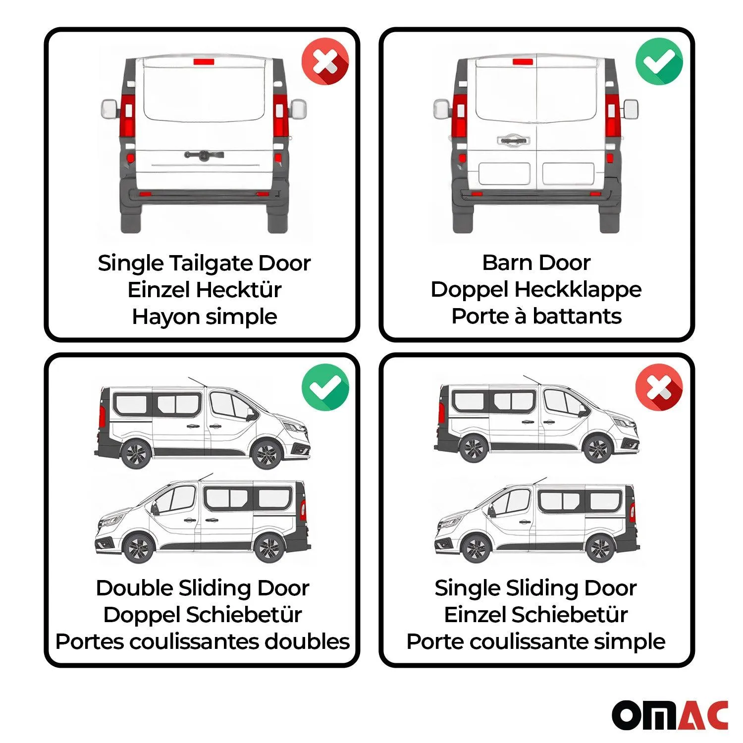 2006-2018 Mercedes Sprinter W906 MWB Window Curtain Double Sliding Gray - Image 4