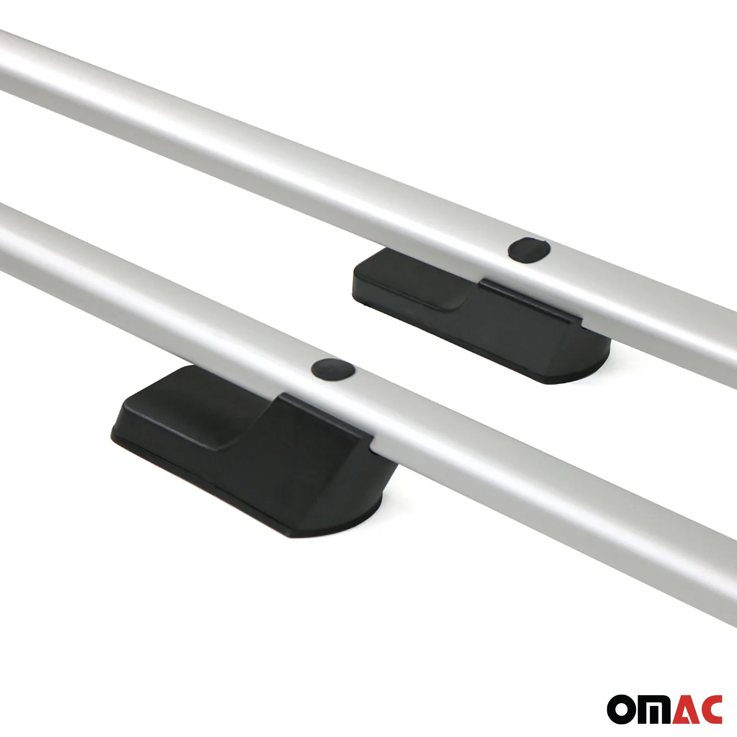 2015-2026 Ford Transit L2 MWB Roof Rack Rails Side Rails Silver - Image 8