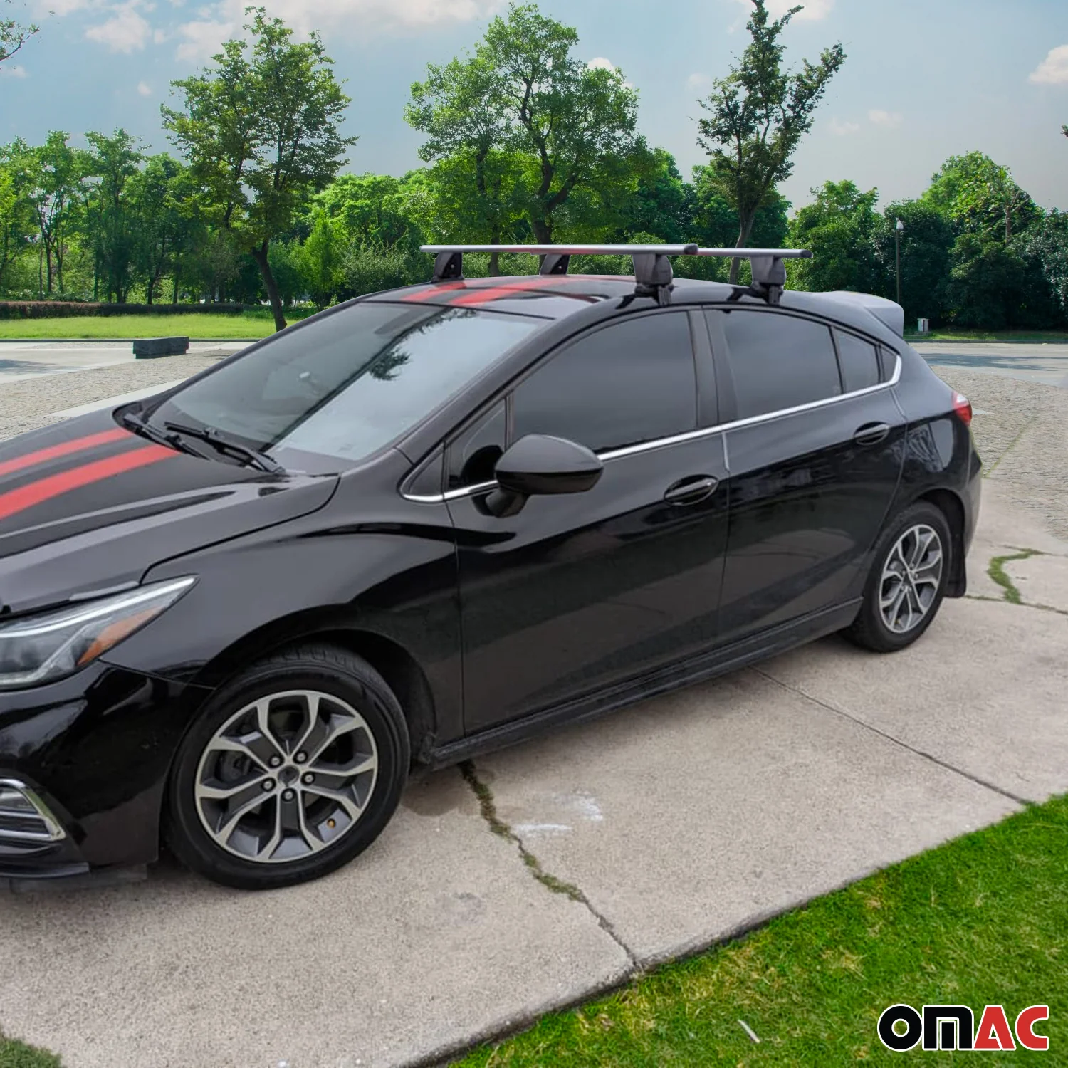 2022-2026 Hyundai Ioniq 5 Roof Rack Cross Bars Silver - Image 6