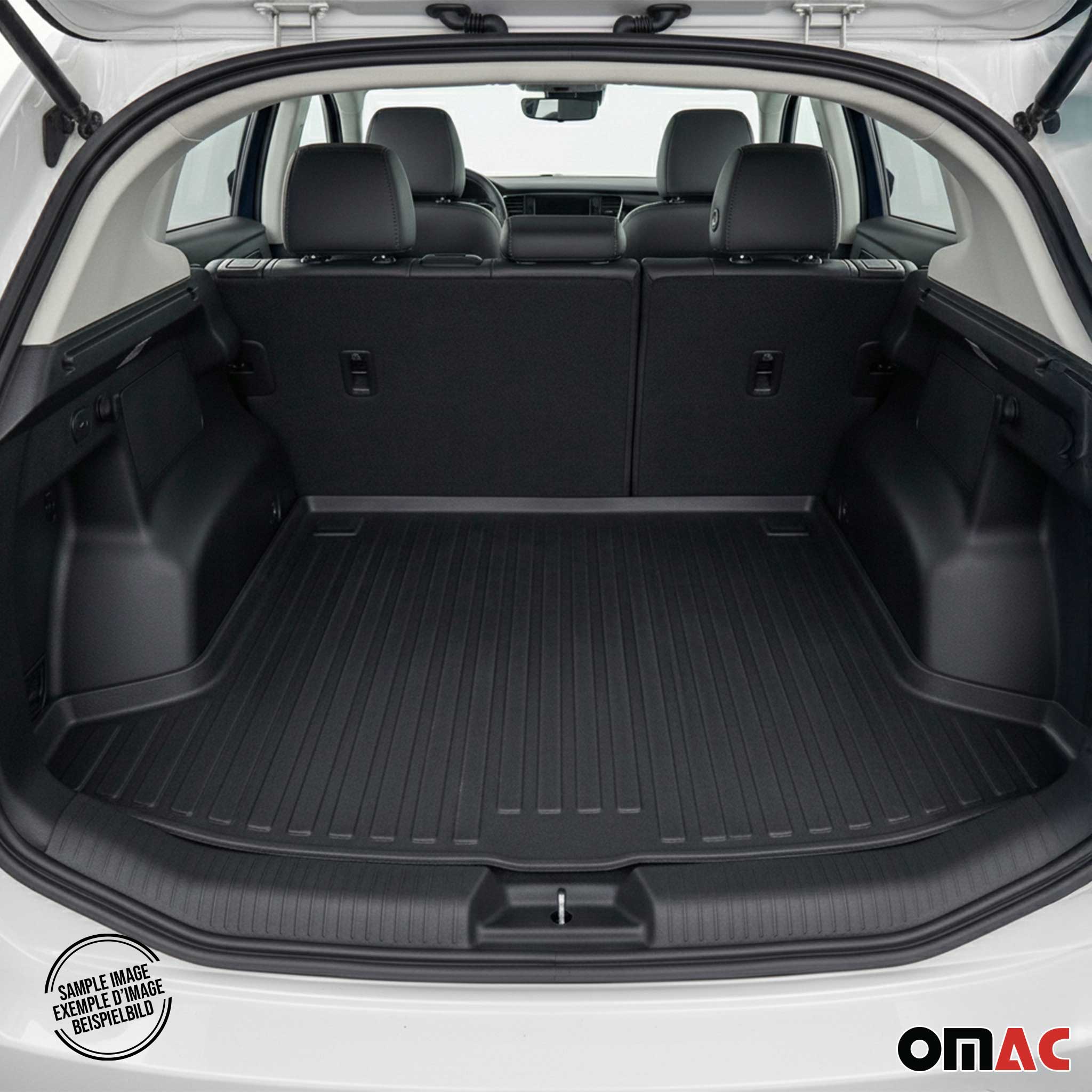 2017-2022 Kia Niro 1.gen Cargo Liner Trunk Mat All Weather Black - Image 2