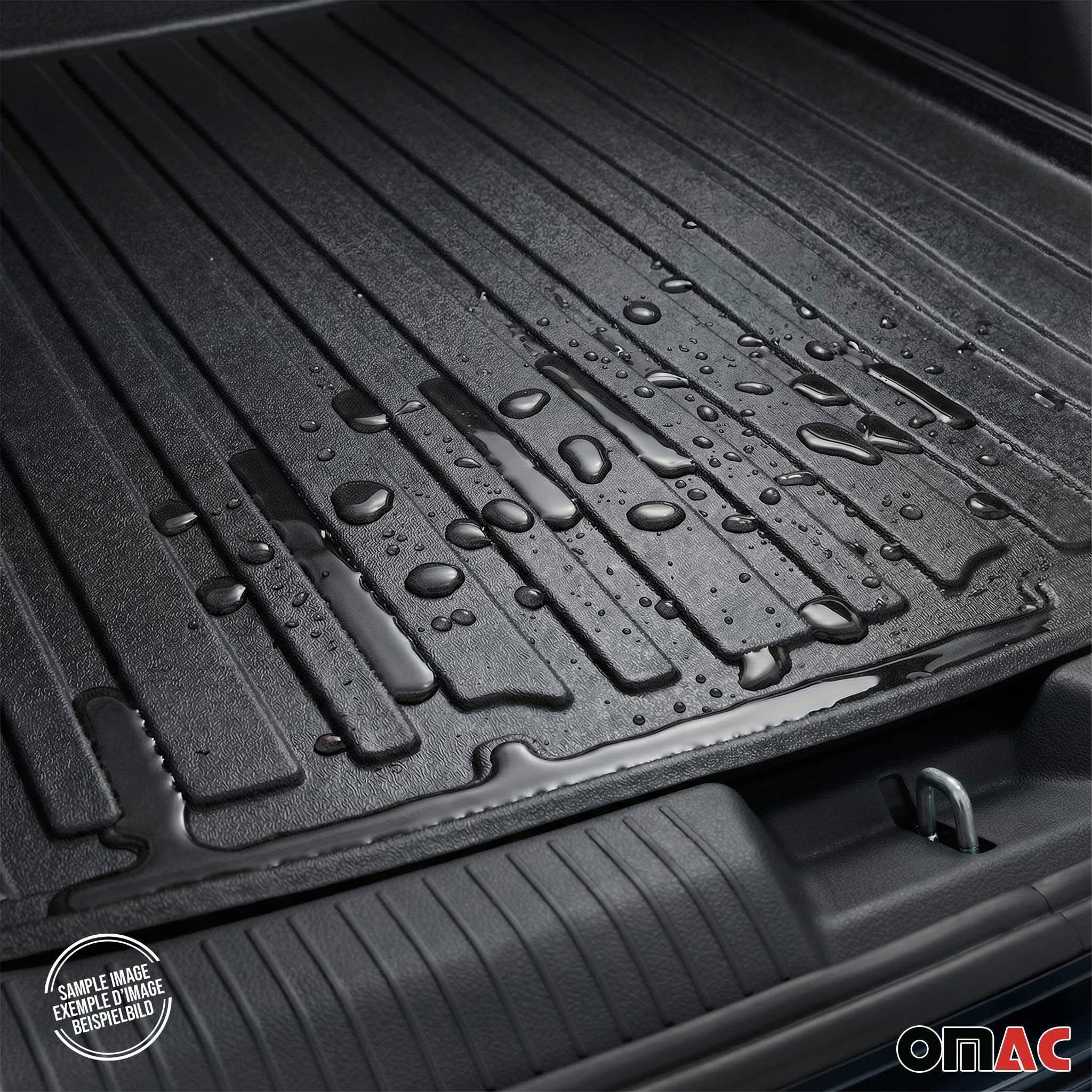 2018-2020 Buick Regal Sportback Cargo Liner Trunk Mat All Weather Black - Image 3