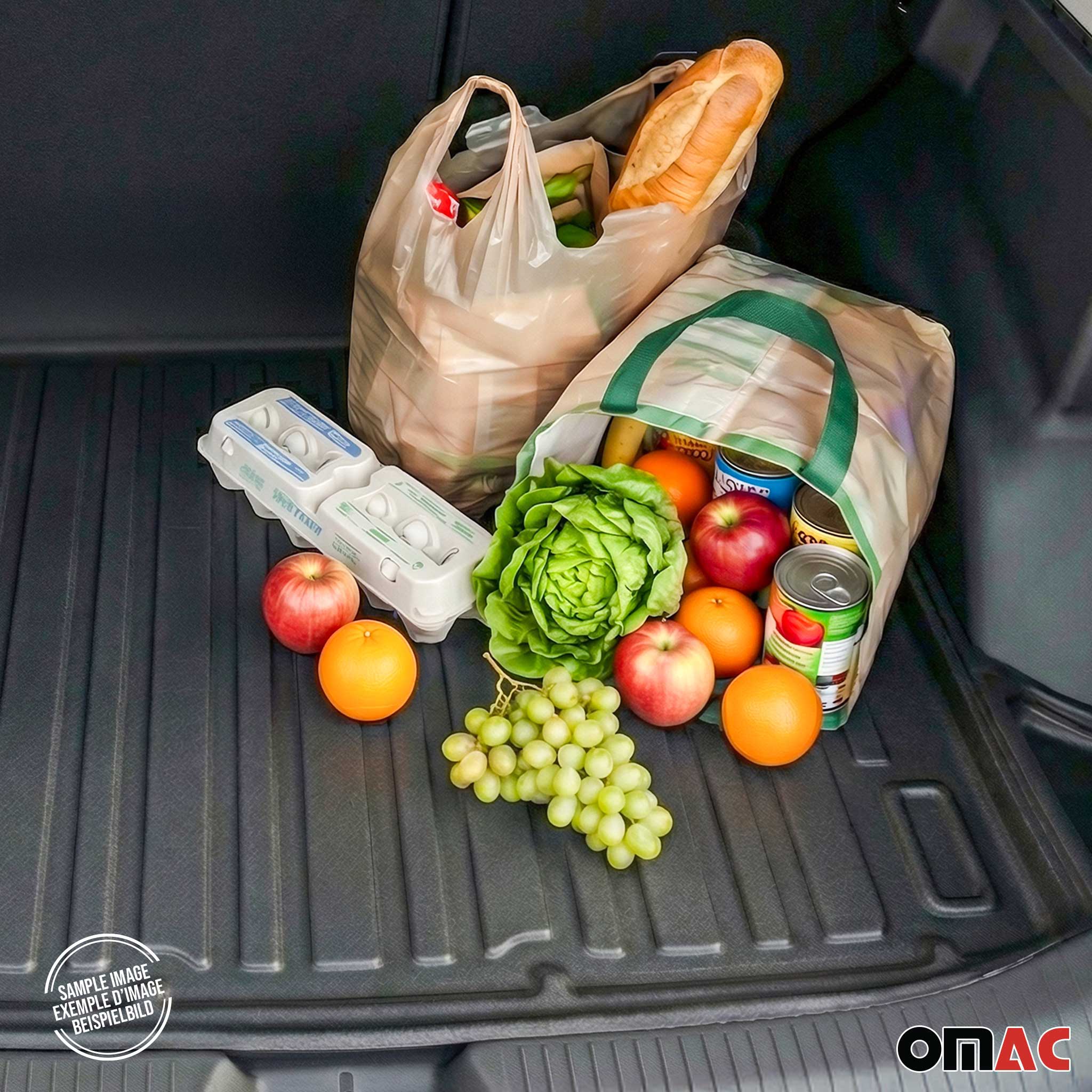 2018-2020 Buick Regal Sportback Cargo Liner Trunk Mat All Weather Black - Image 7