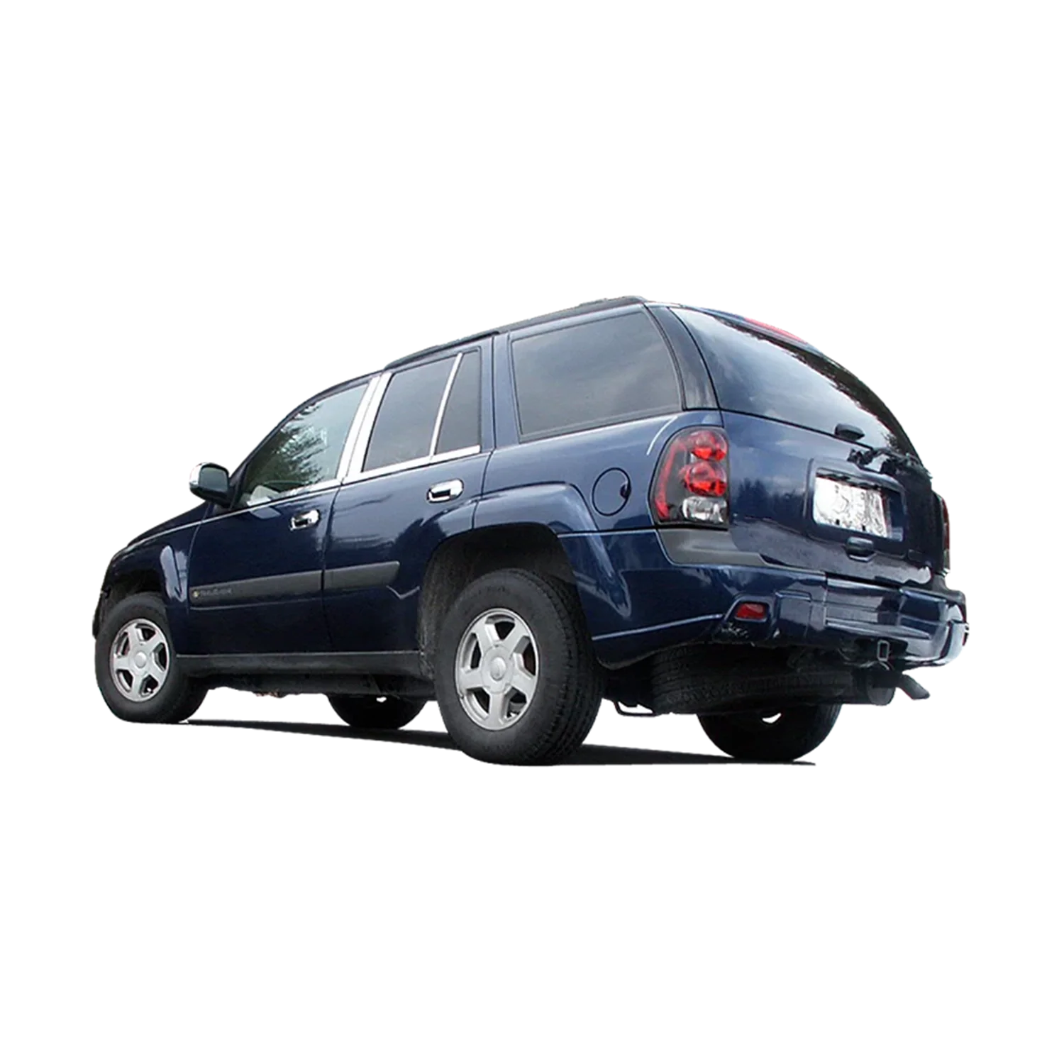 2002-2009 Chevrolet Trailblazer Stainless Gas Cap Door Trim 1Pc