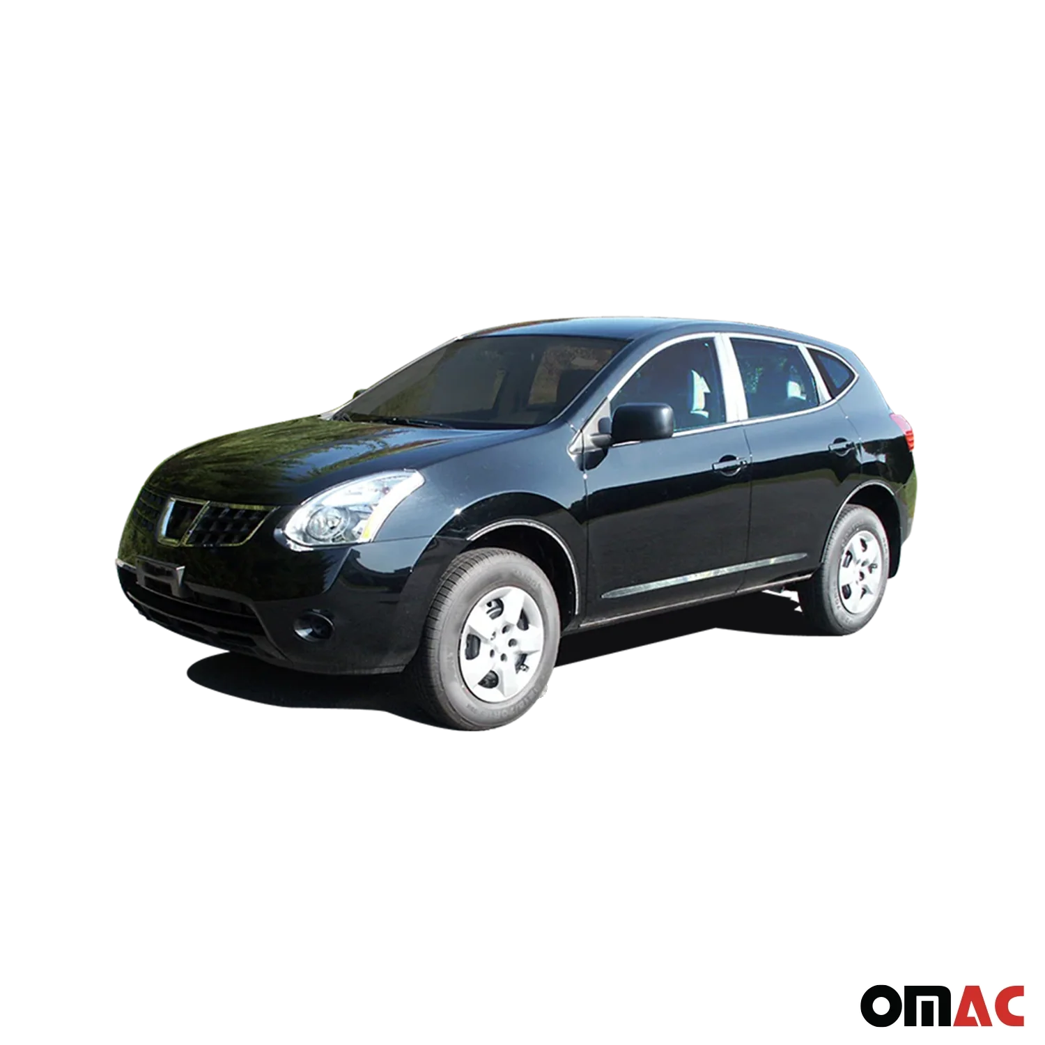 2008-2013 Nissan Rogue Stainless Gas Cap Door Trim 1Pc - Image 2