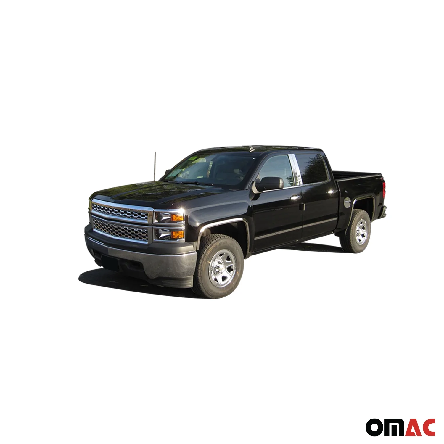 2014-2018 Chevrolet Silverado Stainless Gas Cap Door Trim 1Pc - Image 2