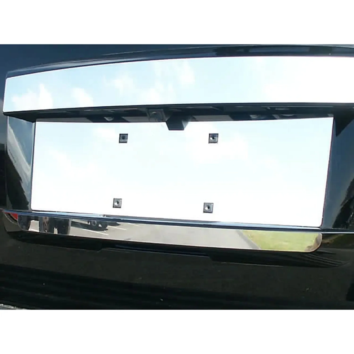 2007-2014 Cadillac Escalade Stainless License Plate Bezel 1Pc