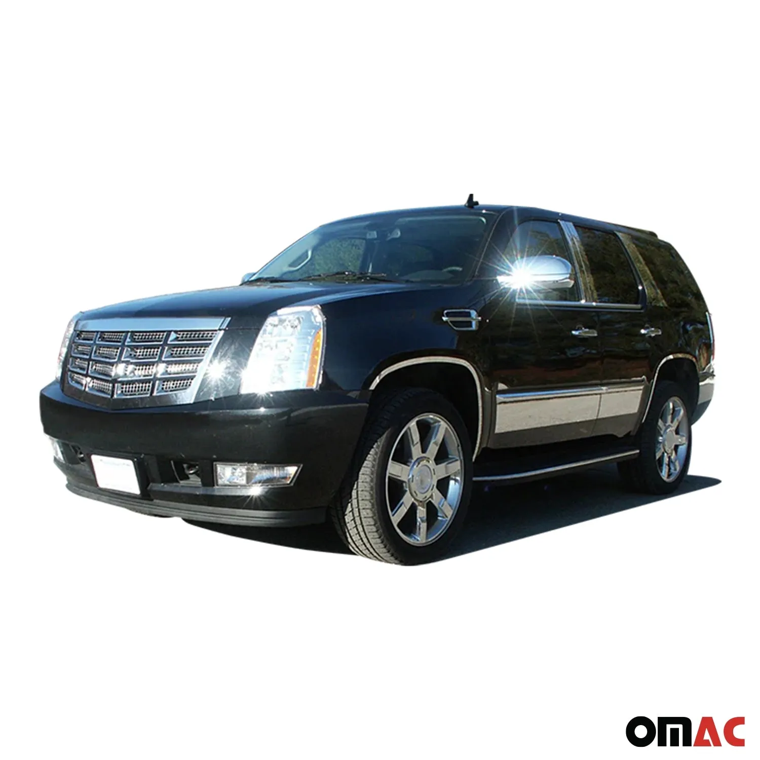 2007-2014 Cadillac Escalade Stainless License Plate Bezel 1Pc - Image 2
