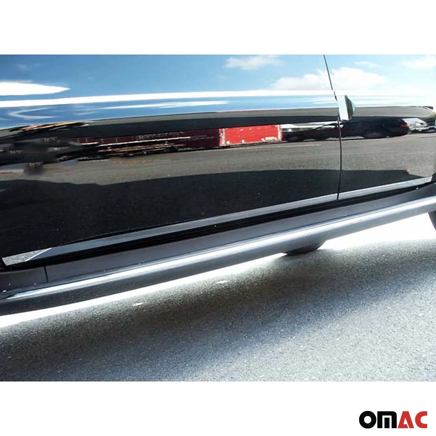 2007-2014 Chevrolet Tahoe Stainless Rocker Panel Trim 4 Pcs