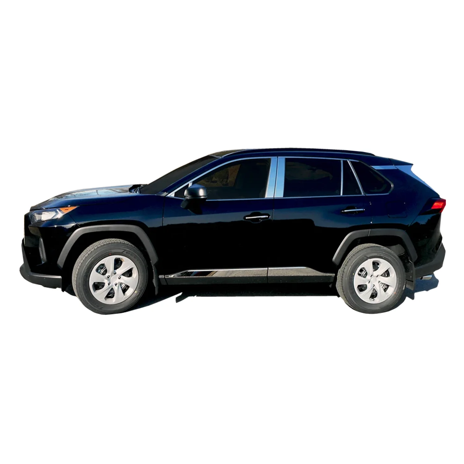2019-2025 Toyota RAV4 Stainless Steel Door Handle Accent 4Pc - Image 3