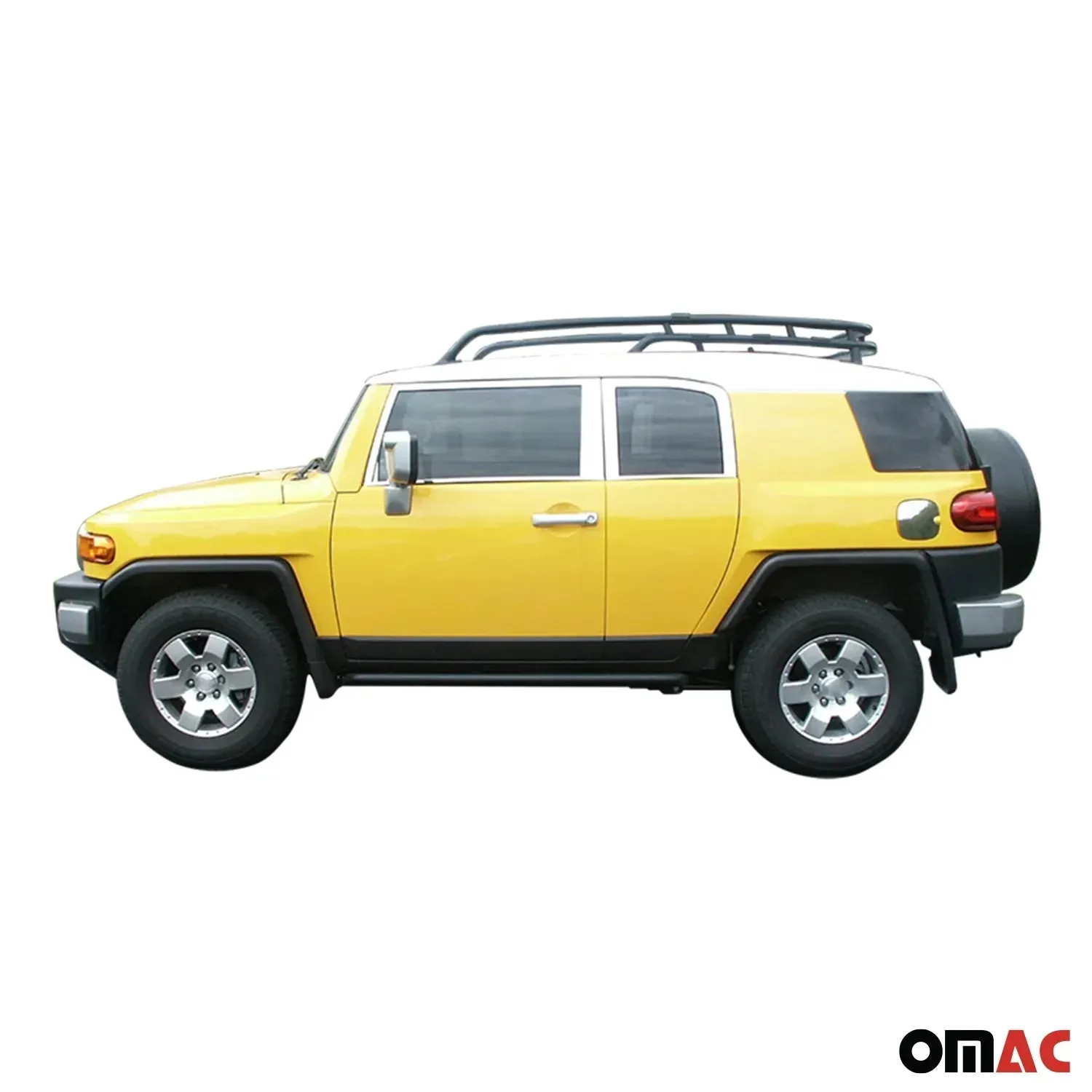 2007-2010 Toyota FJ Cruiser Stainless Steel Grille Accent 1Pc - Image 2