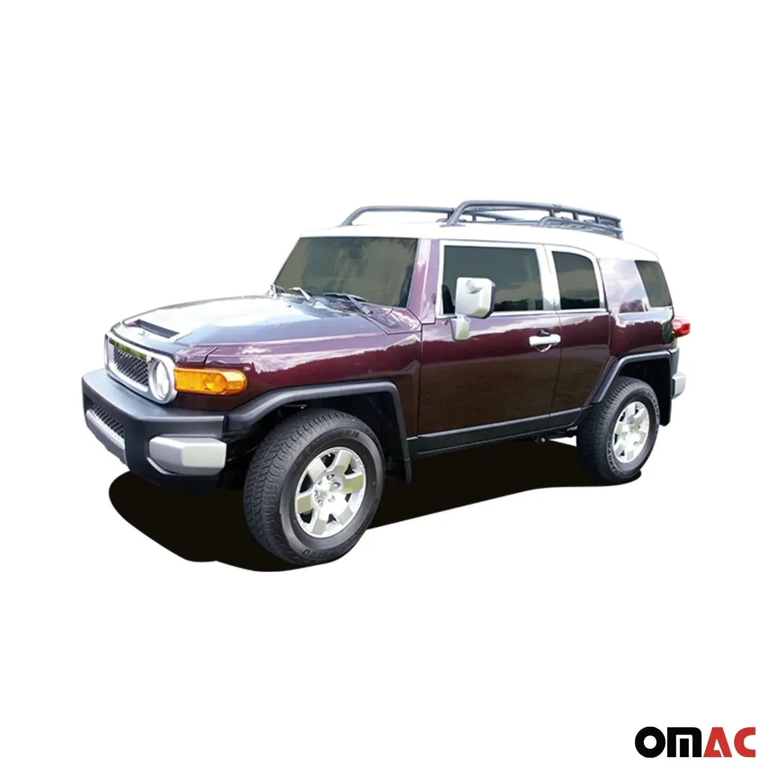 2007-2010 Toyota FJ Cruiser Stainless Steel Grille Accent 1Pc - Image 4