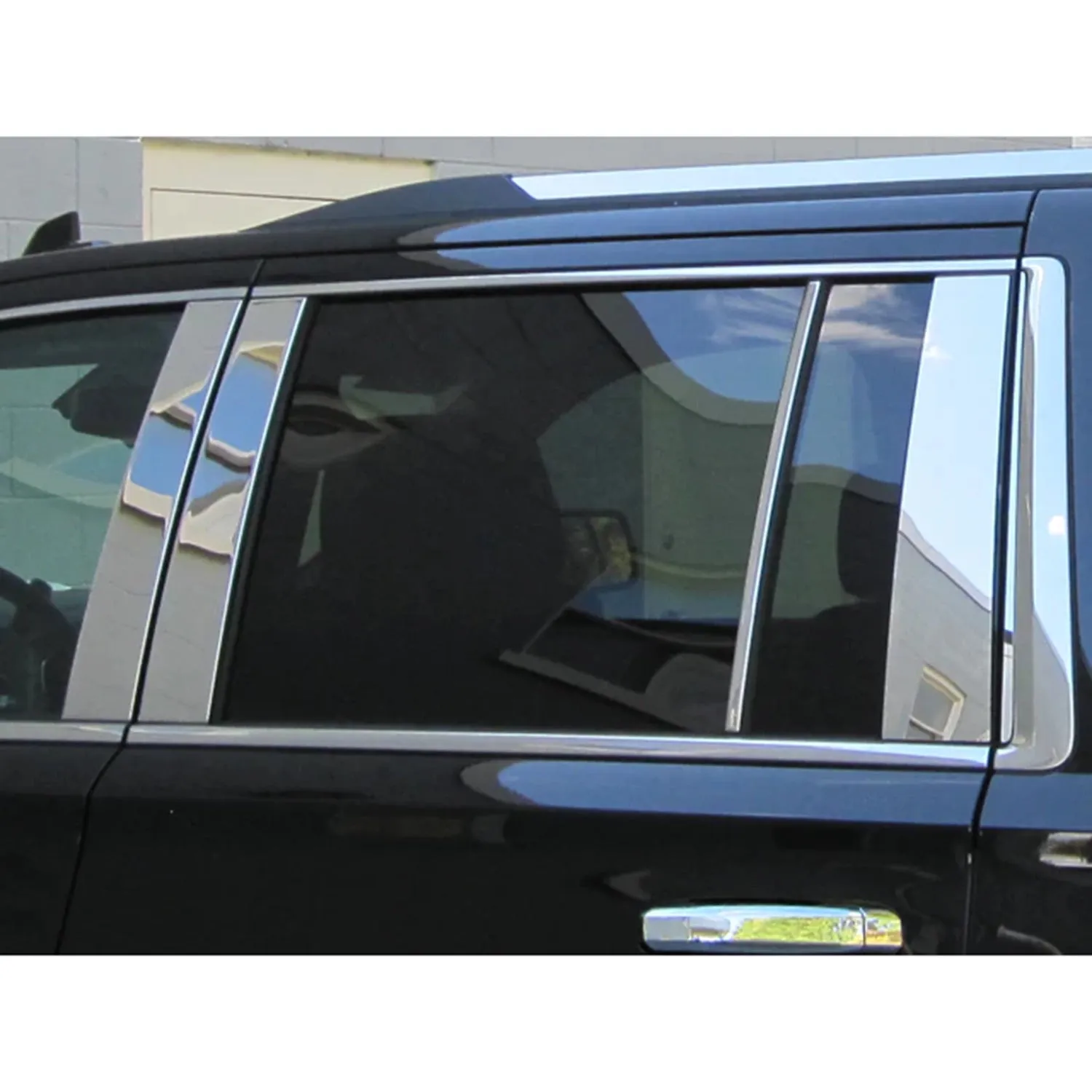 2015-2020 Cadillac Escalade Stainless Steel Pillar Trim 10Pc - Image 2