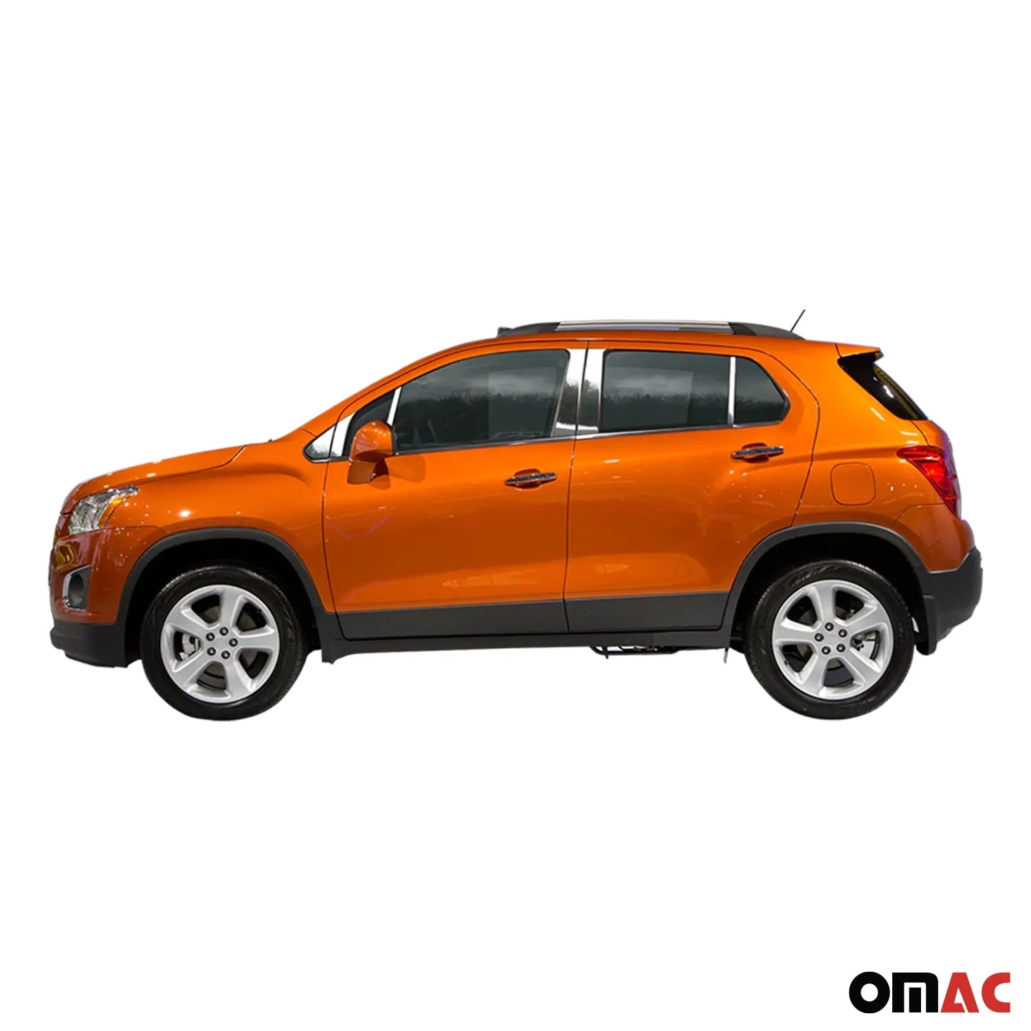 2015-2023 Chevrolet Trax Stainless Steel Pillar Trim 12Pc - Image 2