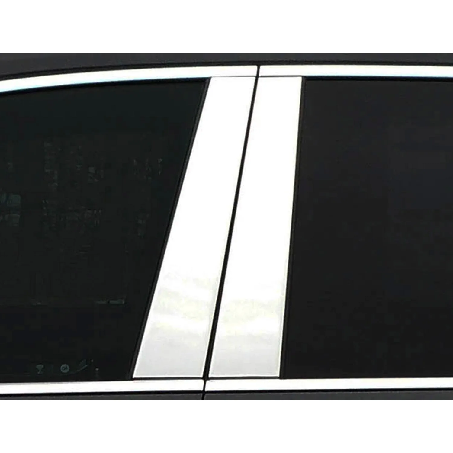 2020-2025 Cadillac XT6 Stainless Steel Pillar Trim 4 Pcs