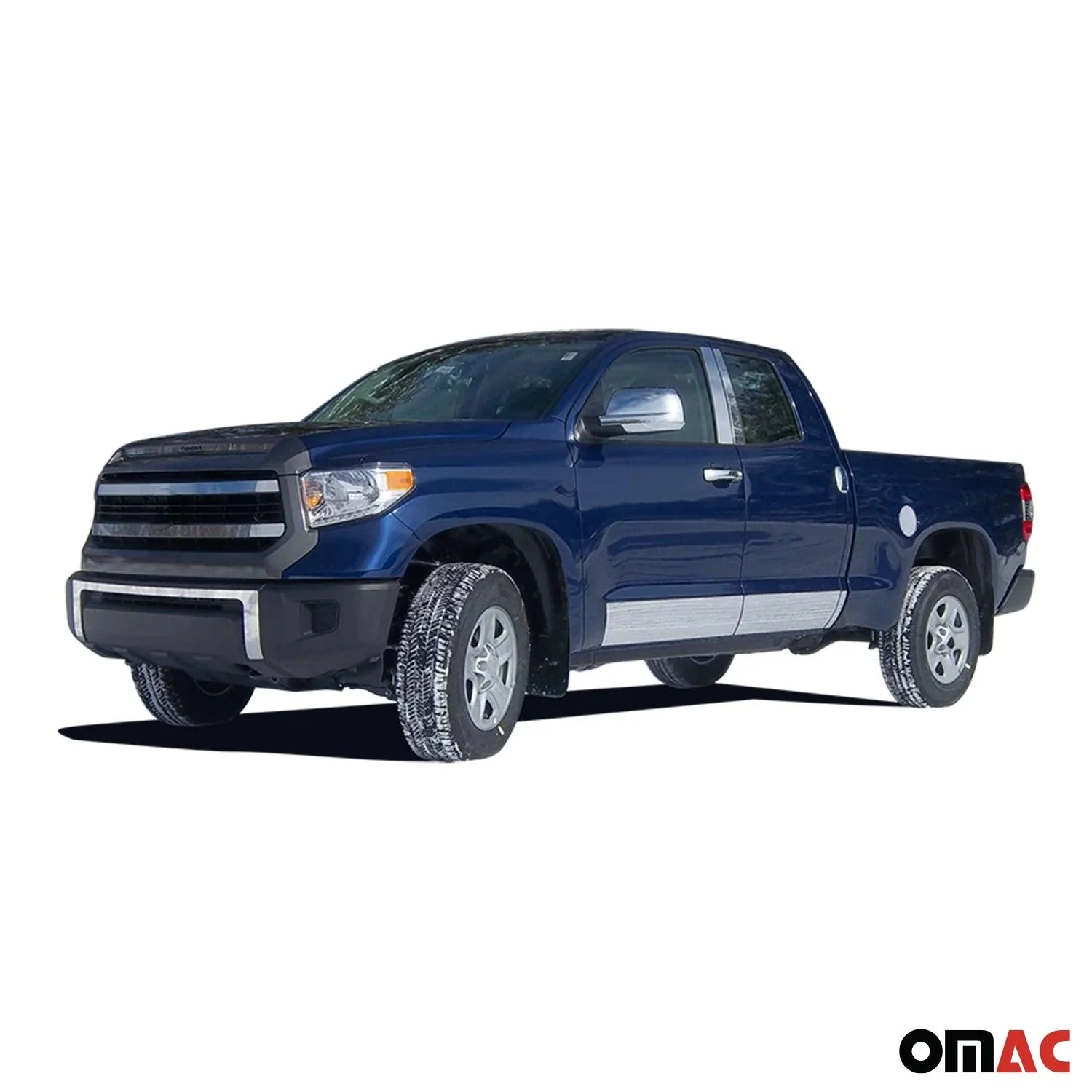 2000-2006 Toyota Tundra Stainless Steel Pillar Trim 4 Pcs - Image 2