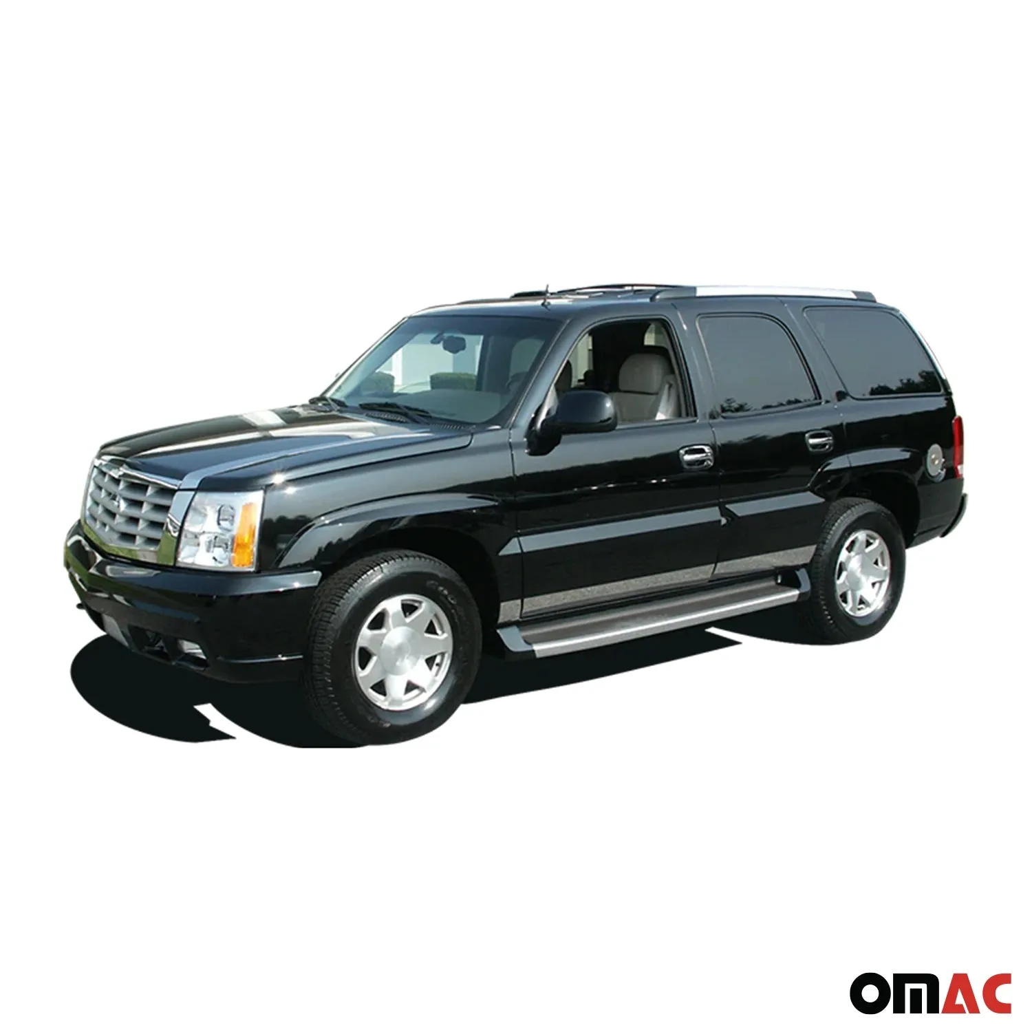 2002-2006 Cadillac Escalade Stainless Steel Pillar Trim 4Pc - Image 2