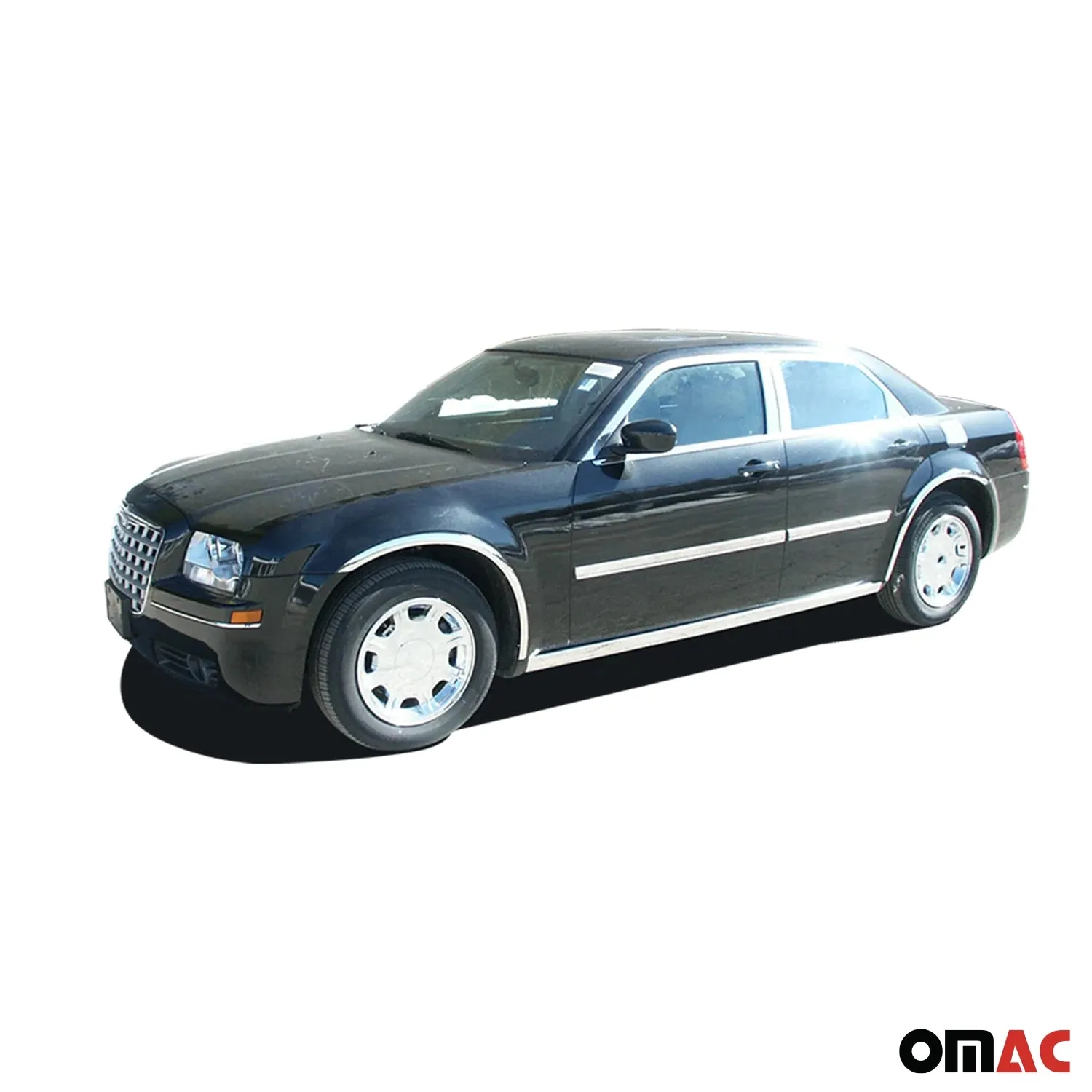 2005-2010 Chrysler 300 Stainless Steel Pillar Trim 4 Pcs - Image 2