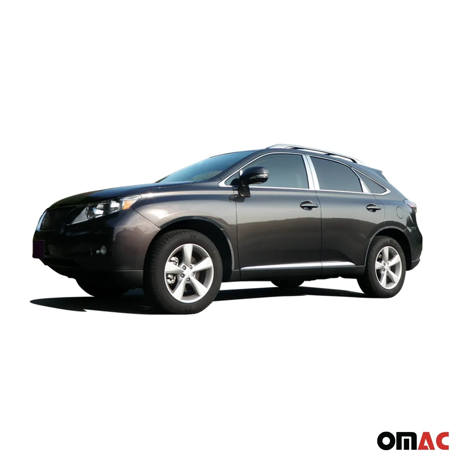 2010-2015 Lexus RX350 Stainless Steel Pillar Trim 4 Pcs - Image 2