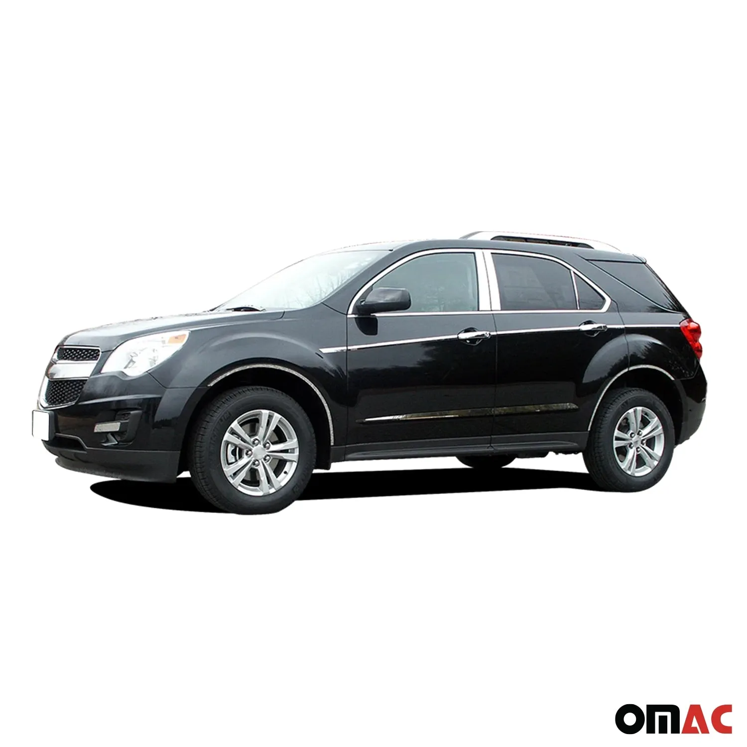 2010-2017 Chevrolet Equinox Stainless Steel Pillar Trim 4 Pcs - Image 2