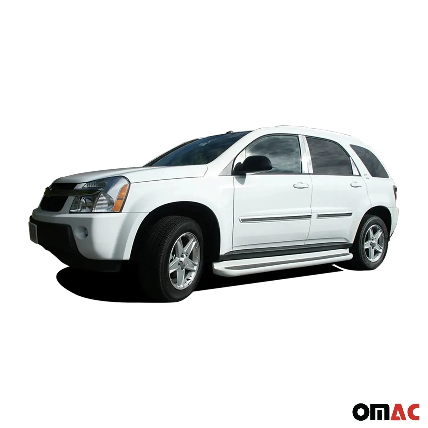 2005-2009 Chevrolet Equinox Stainless Steel Pillar Trim 6 Pcs - Image 2