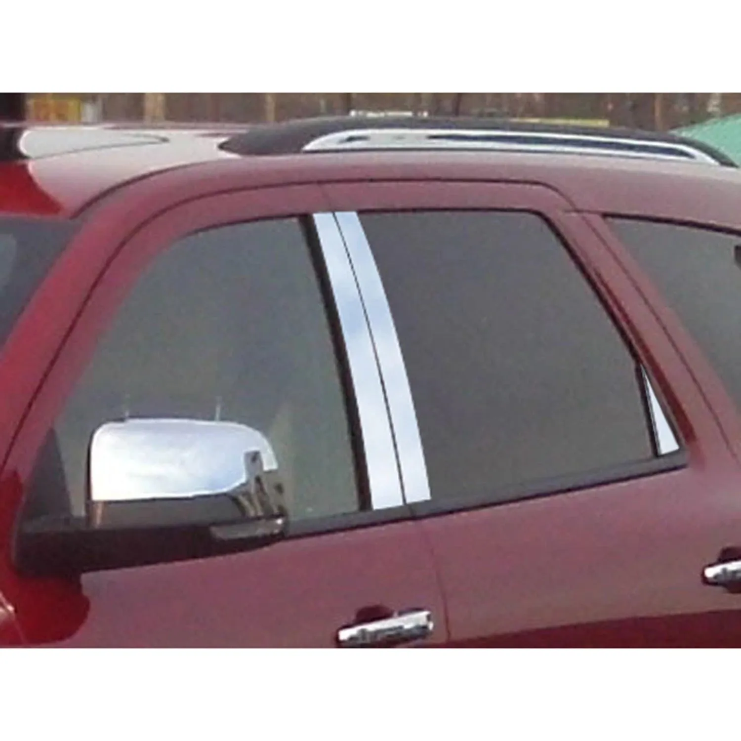 2011-2025 Dodge Durango Stainless Steel Pillar Trim 6 Pcs