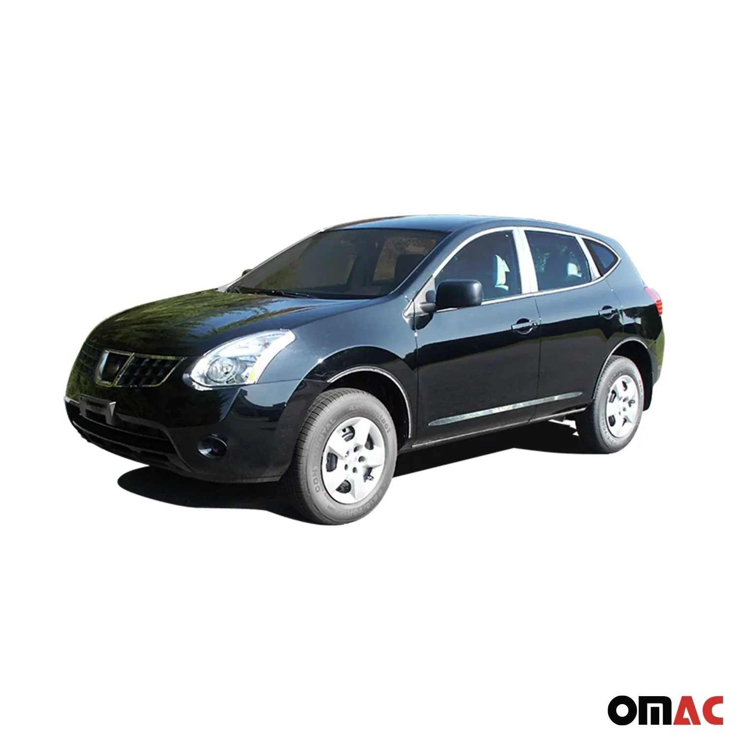 2008-2013 Nissan Rogue Stainless Steel Rear License Trim 1Pc - Image 2