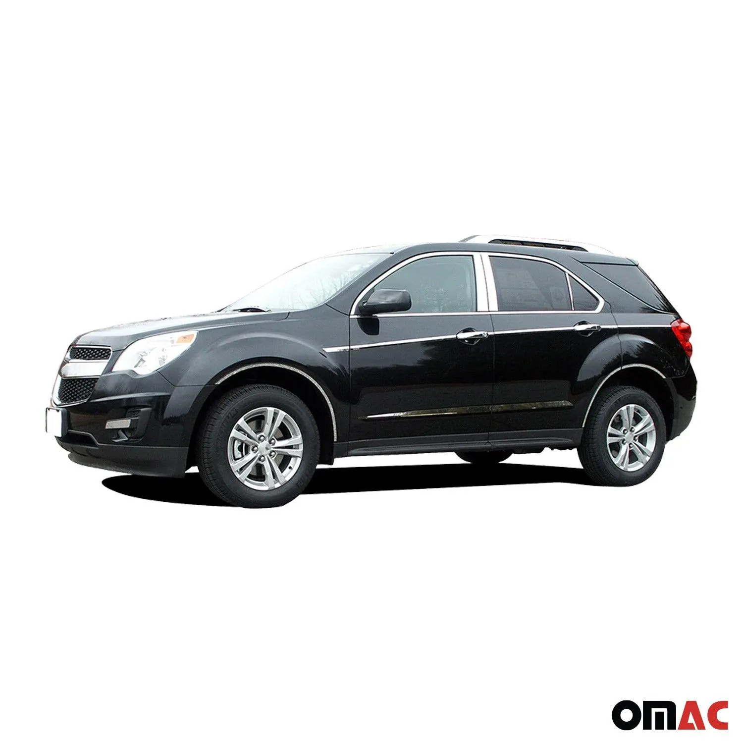 2010-2017 GMC Terrain Stainless Steel Roof Rack Accent 2 Pc - Image 2