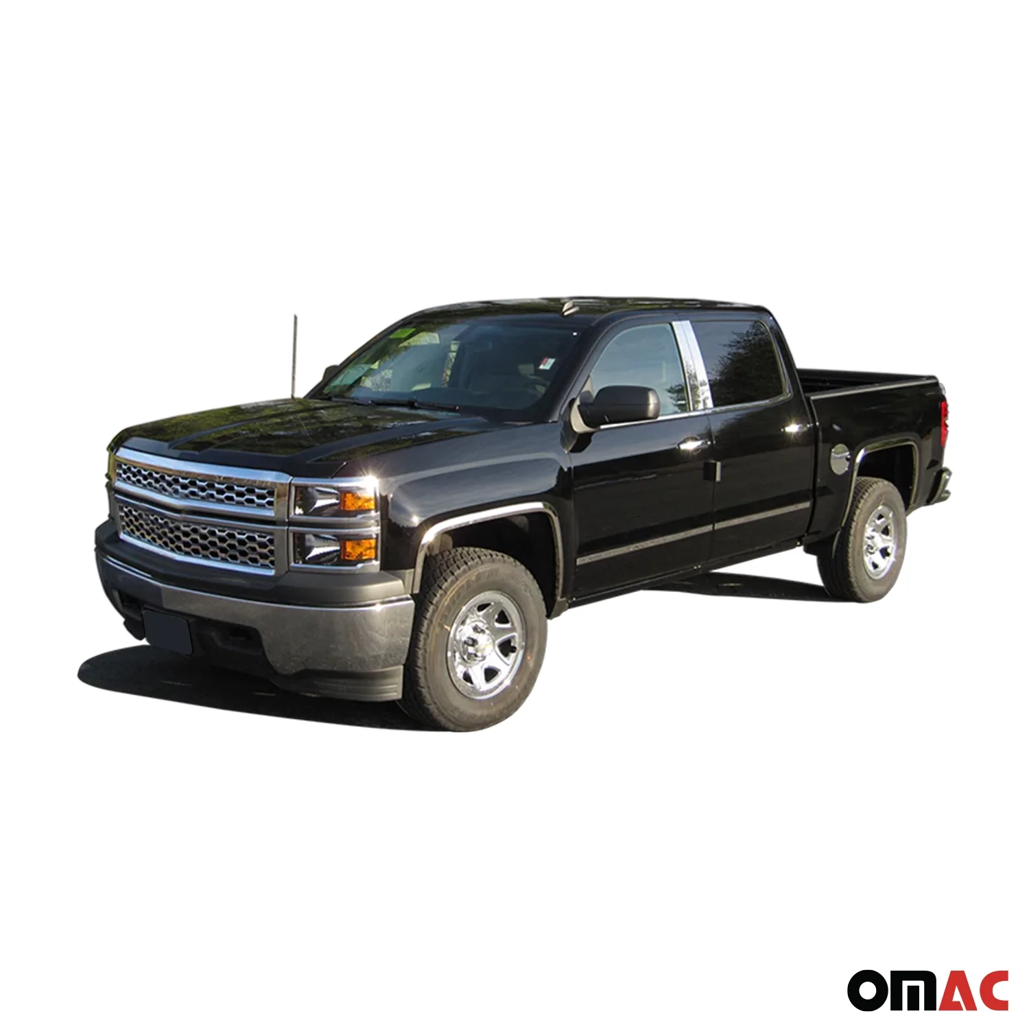 2014-2018 Chevrolet Silverado Stainless Steel Tailgate Trim 1Pc - Image 2
