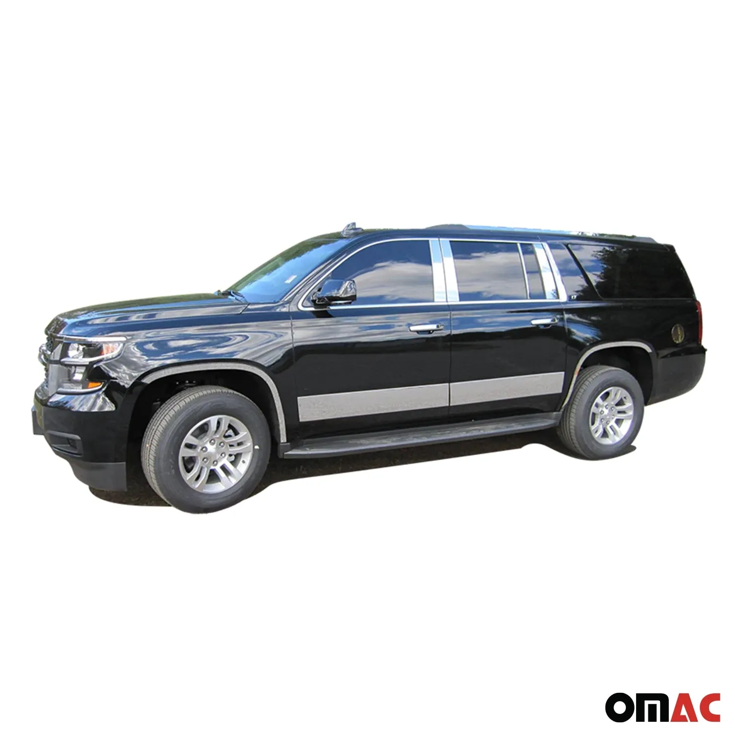 2015-2020 Chevrolet Suburban Stainless Steel Tailgate Trim 1Pc - Image 3