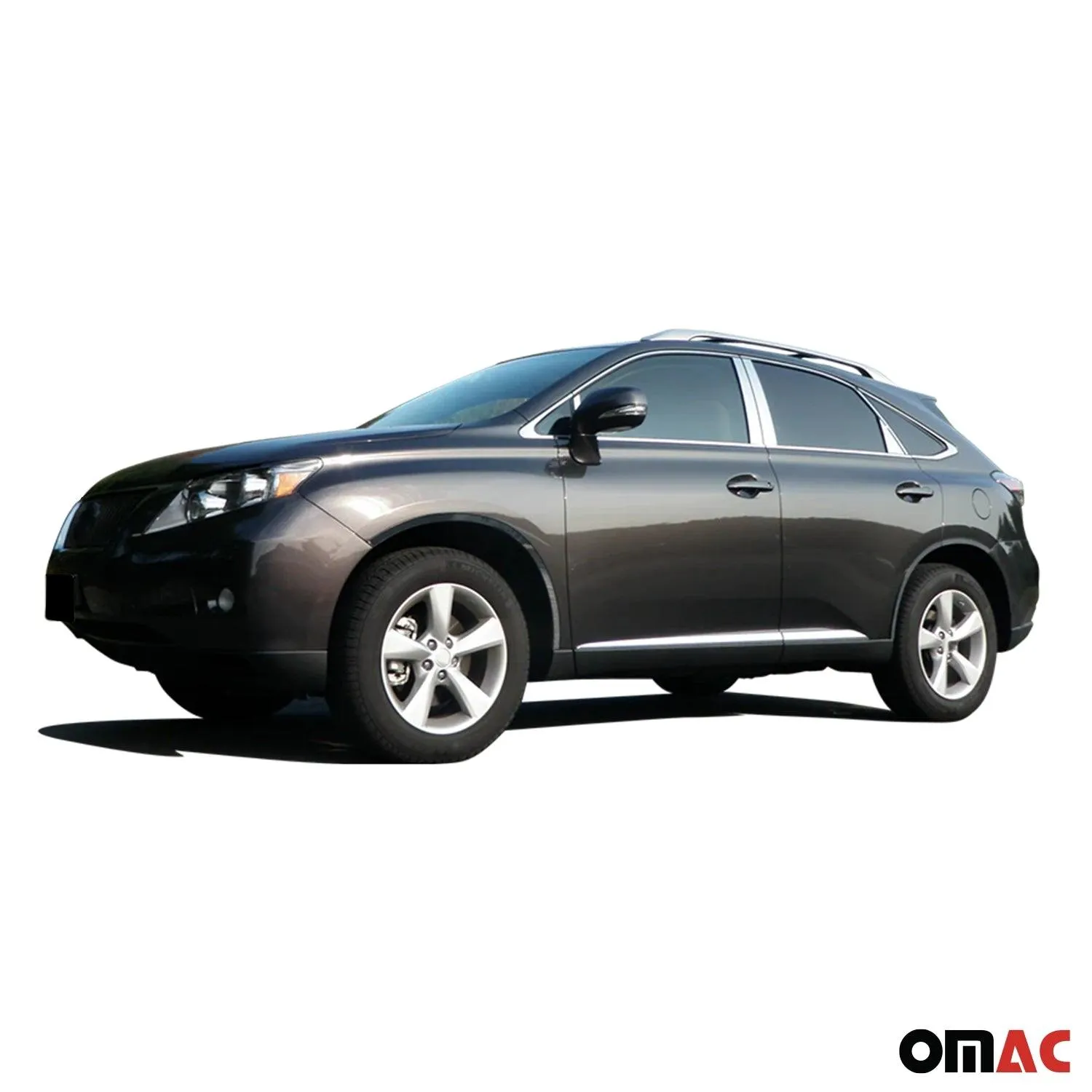 2010-2015 Lexus RX350 Stainless Steel Wheel Well Trim 6Pc - Image 2