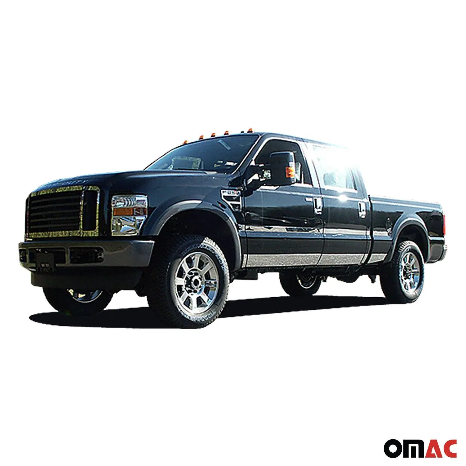 1999-2016 Ford Super Duty Stainless Steel Window Sill Trim 4 Pcs - Image 3