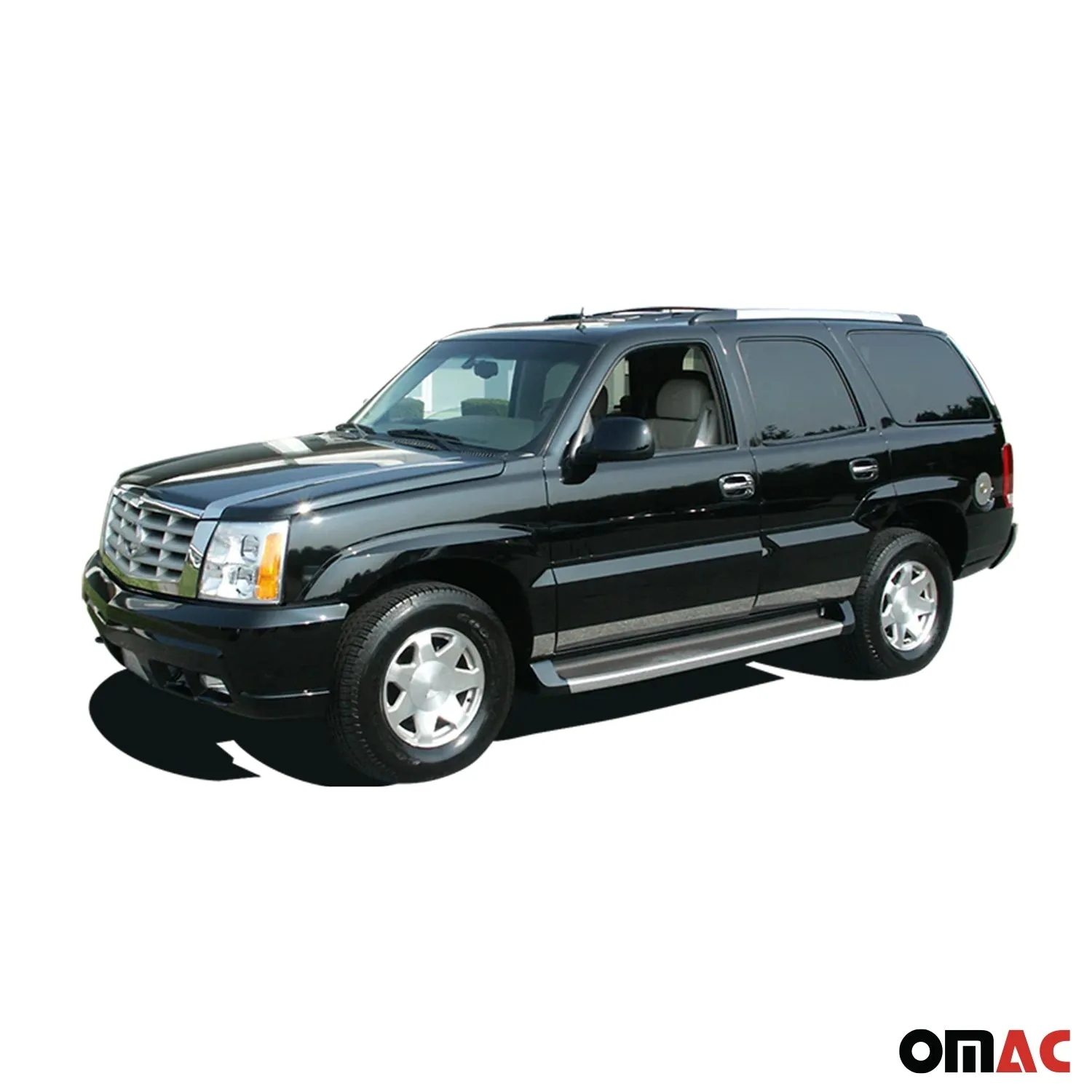 2002-2006 Cadillac Escalade Stainless Steel Window Sill Trim 4Pc - Image 2