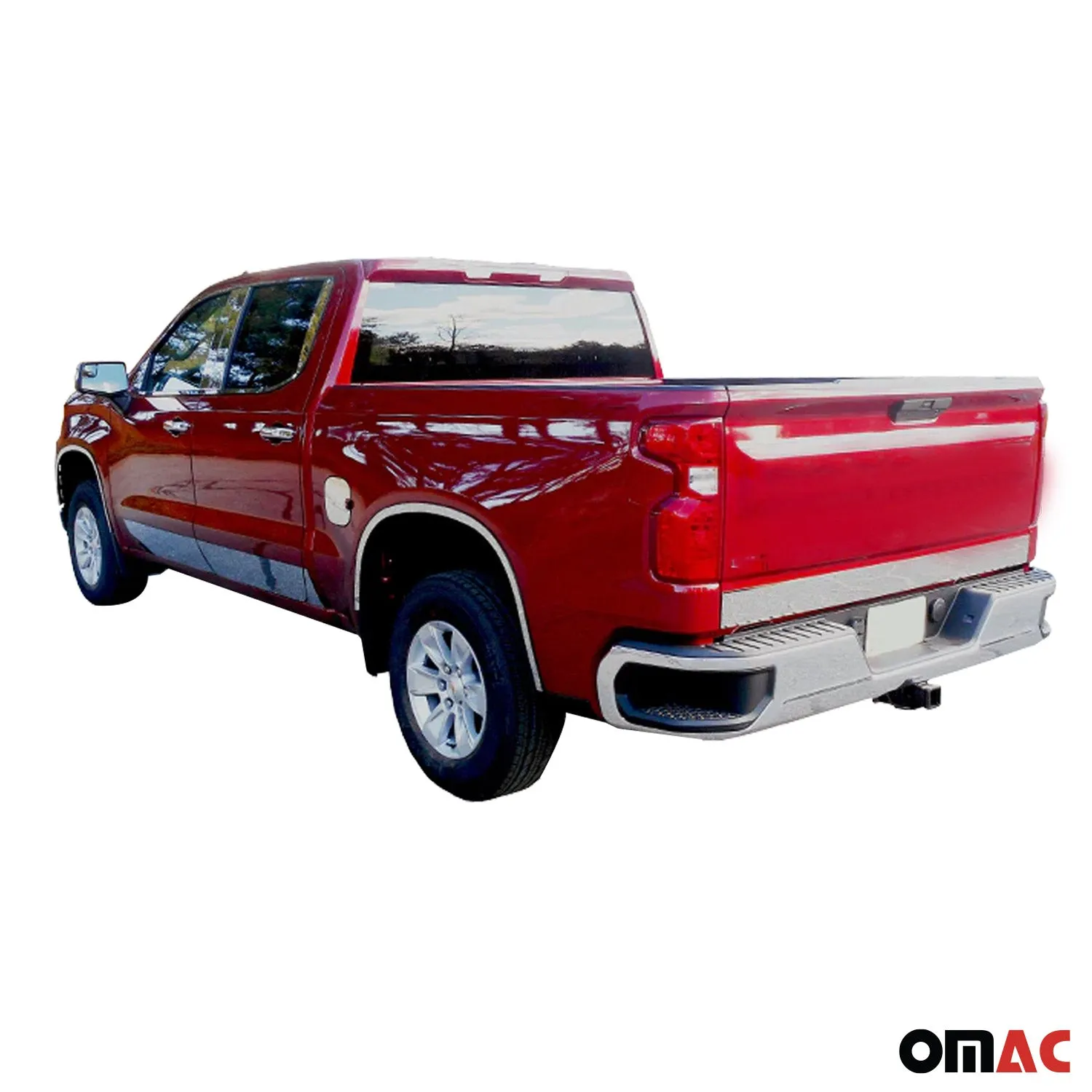 2019-2025 Chevrolet Silverado Stainless Steel Window Trim 22 Pcs - Image 3
