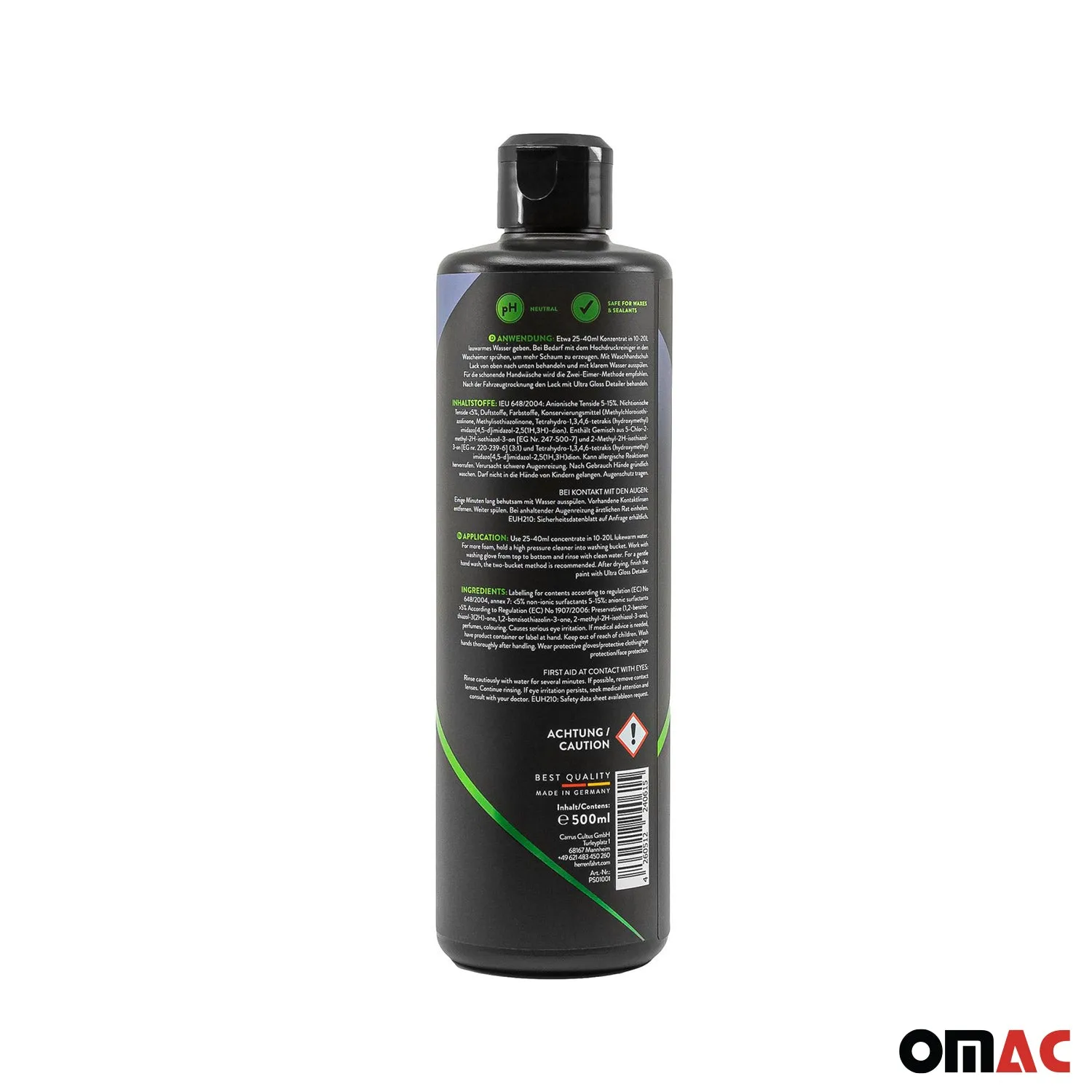 Supreme Auto Bath Car Wash Shampoo Foam Soap Car Wax Cleaning Snow Cannon Bottle - Image 5
