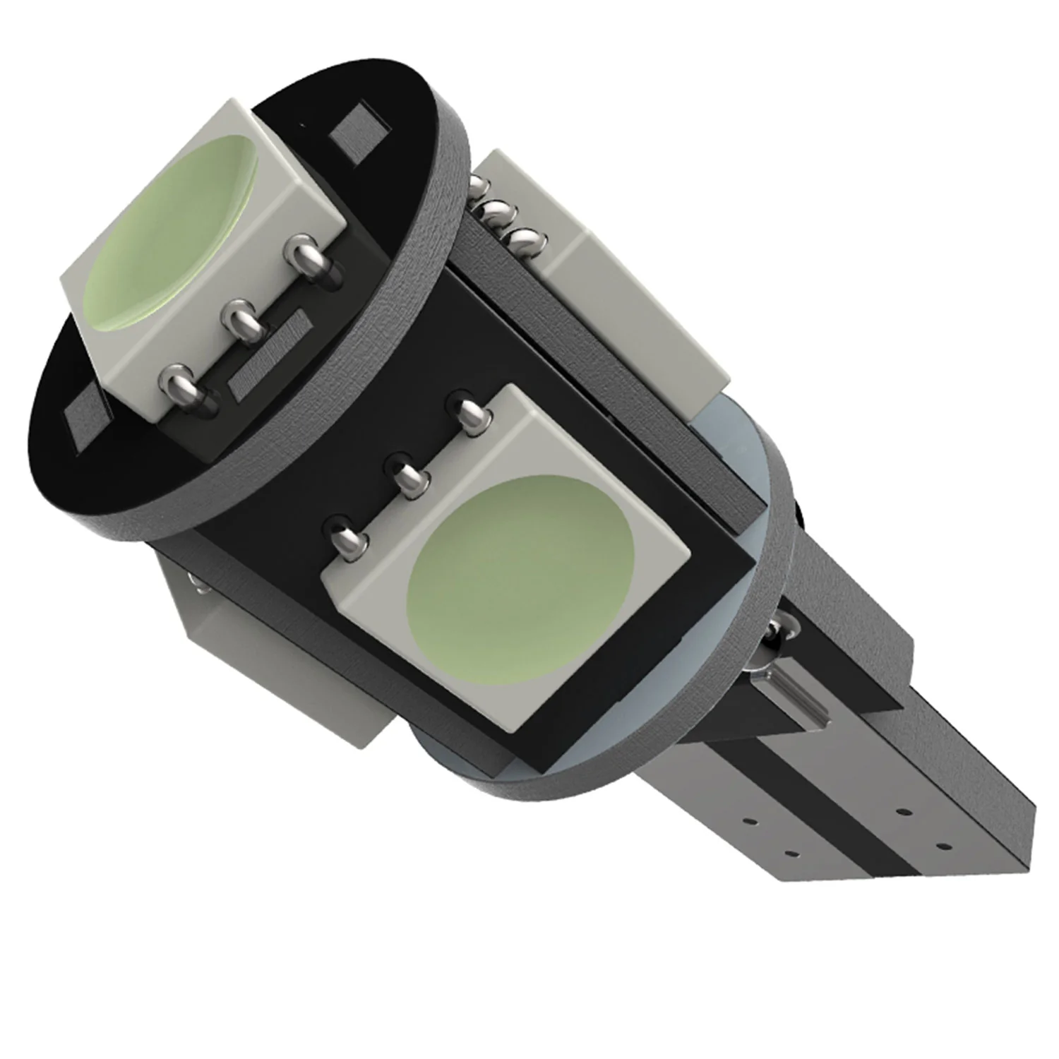 T10 5 SMD LED Bulb w/ Integrated Canbus - 2PC White - Image 8