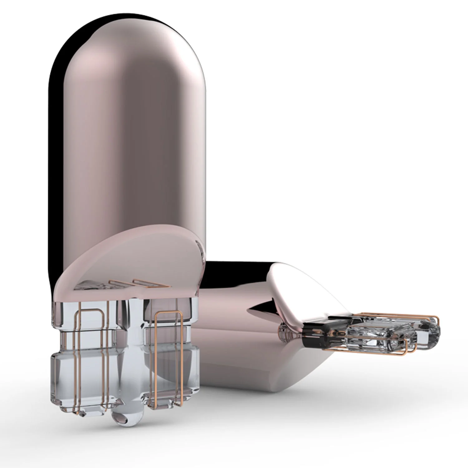 T10 Chrome Amber Light Bulbs - Image 5
