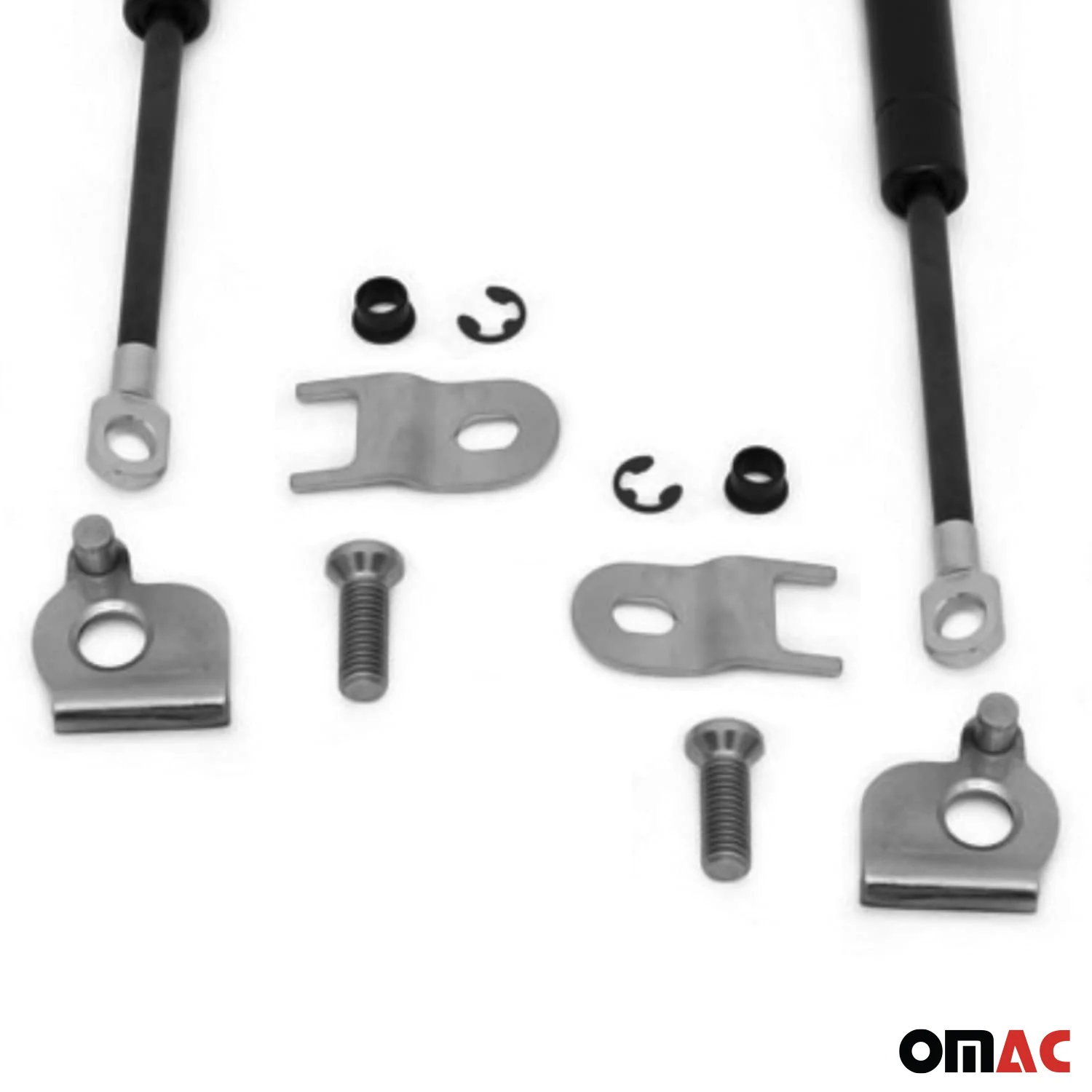 2010-2020 VW Amarok Trunk Lift Supports Struts Shocks Black 2 Pcs - Image 5