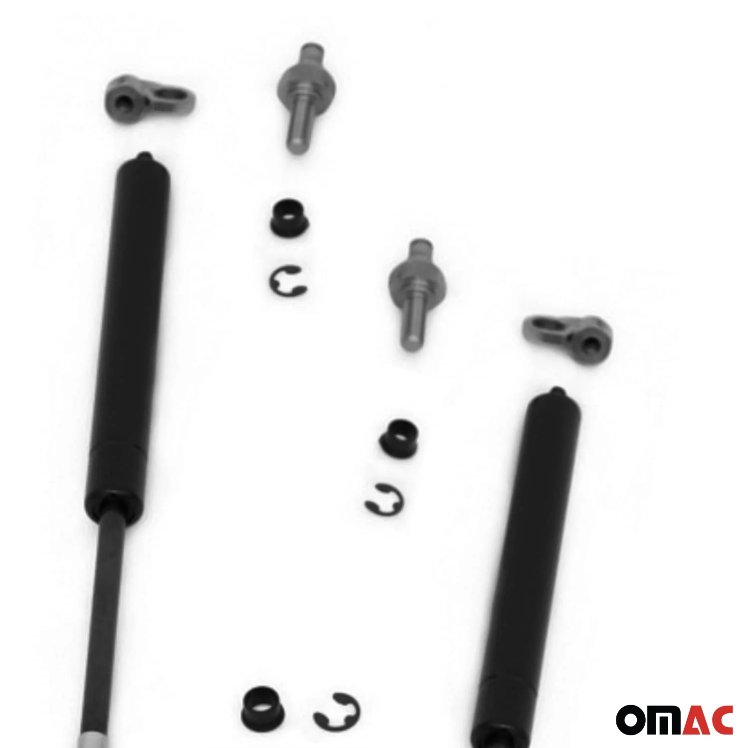 2010-2020 VW Amarok Trunk Lift Supports Struts Shocks Black 2 Pcs - Image 6