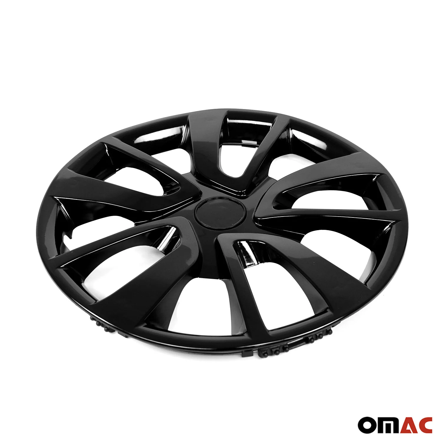 Texas Hub Caps Wheel Cover 15" Black Full Set 4 pcs. - Image 6