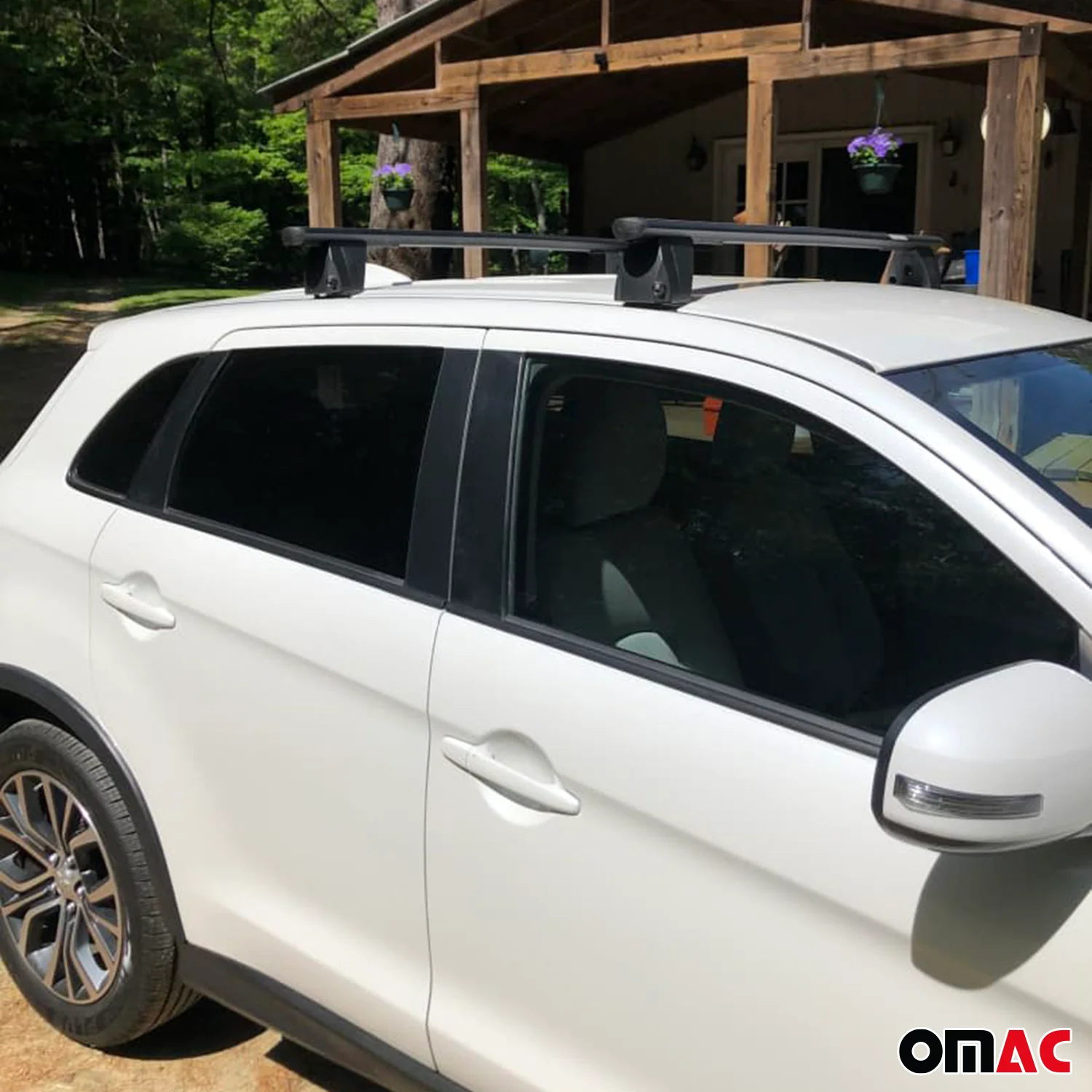 Top Roof Racks Cross Bars fits BMW 4 Series G22 Coupé 2021-26 Gray Aluminium 2x - Image 7
