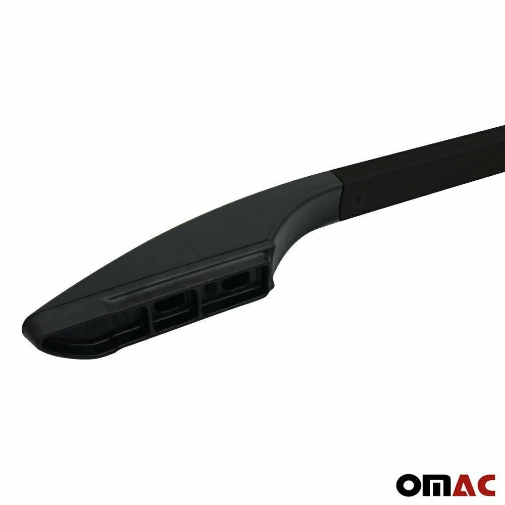 2010-2013 Ford Transit Connect L2 Long Roof Rack Rails Side Rails Black - Image 10